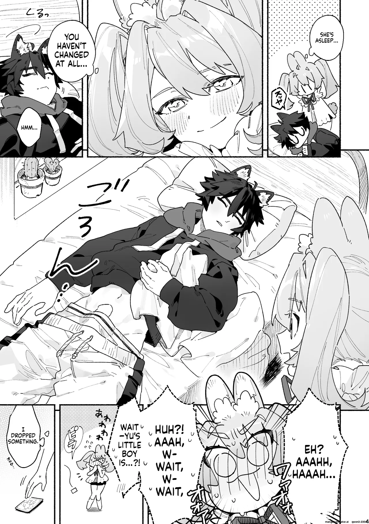 ♂ ga Uke. Usagi-chan x Ookami-kun - Page 4