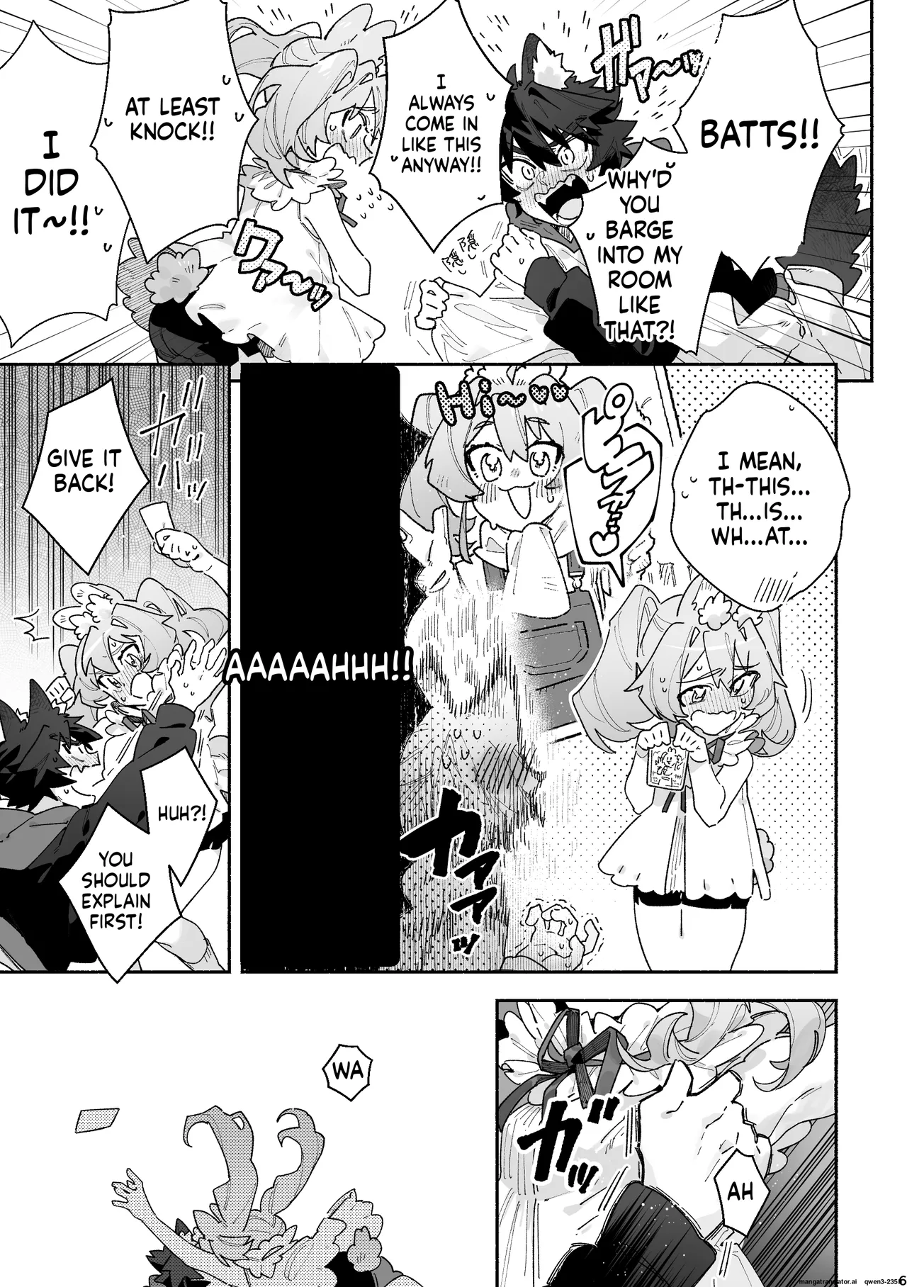 ♂ ga Uke. Usagi-chan x Ookami-kun - Page 6