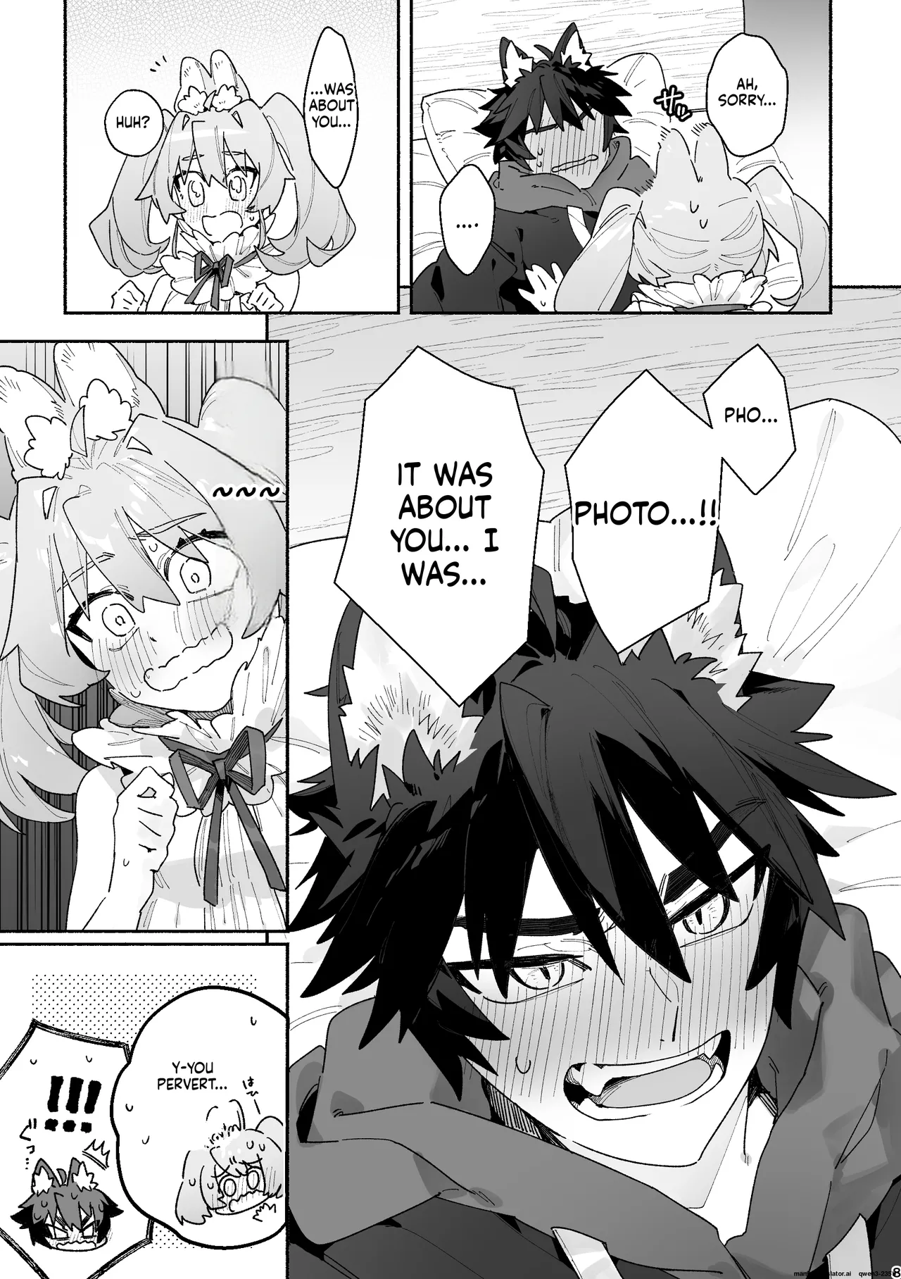 ♂ ga Uke. Usagi-chan x Ookami-kun - Page 8