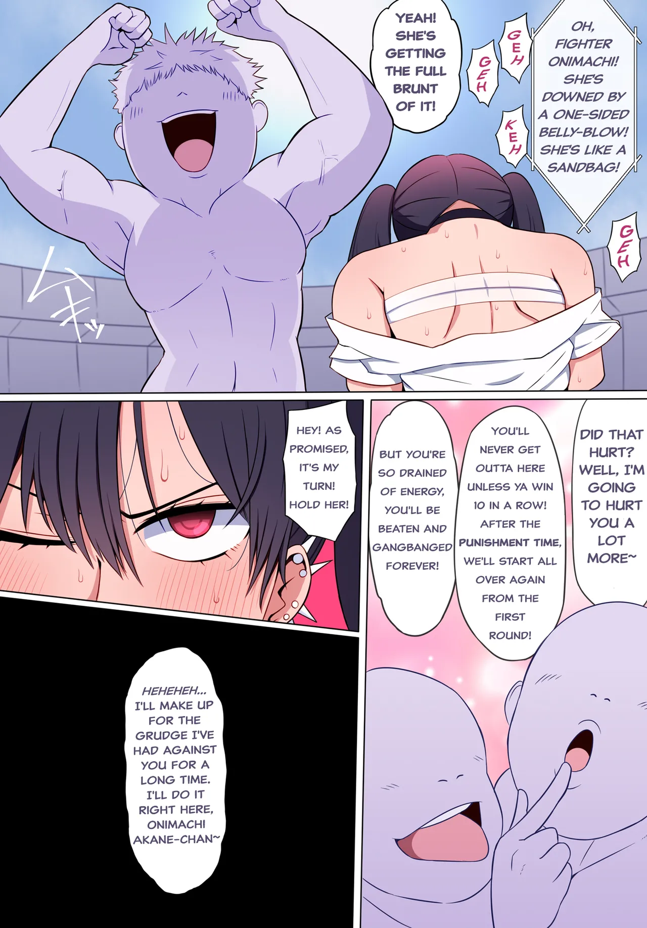 Akane Onimachi: Post-Defeat Punishment Time - Page 8