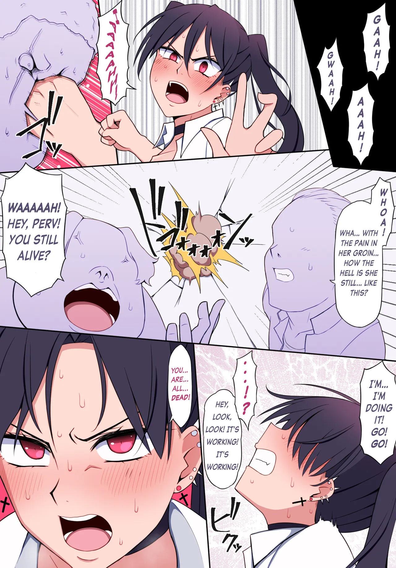Akane Onimachi: Gang-Raped by Delinquents While Her Pussy Is Devoured via Remote Cunnilingus - Page 3