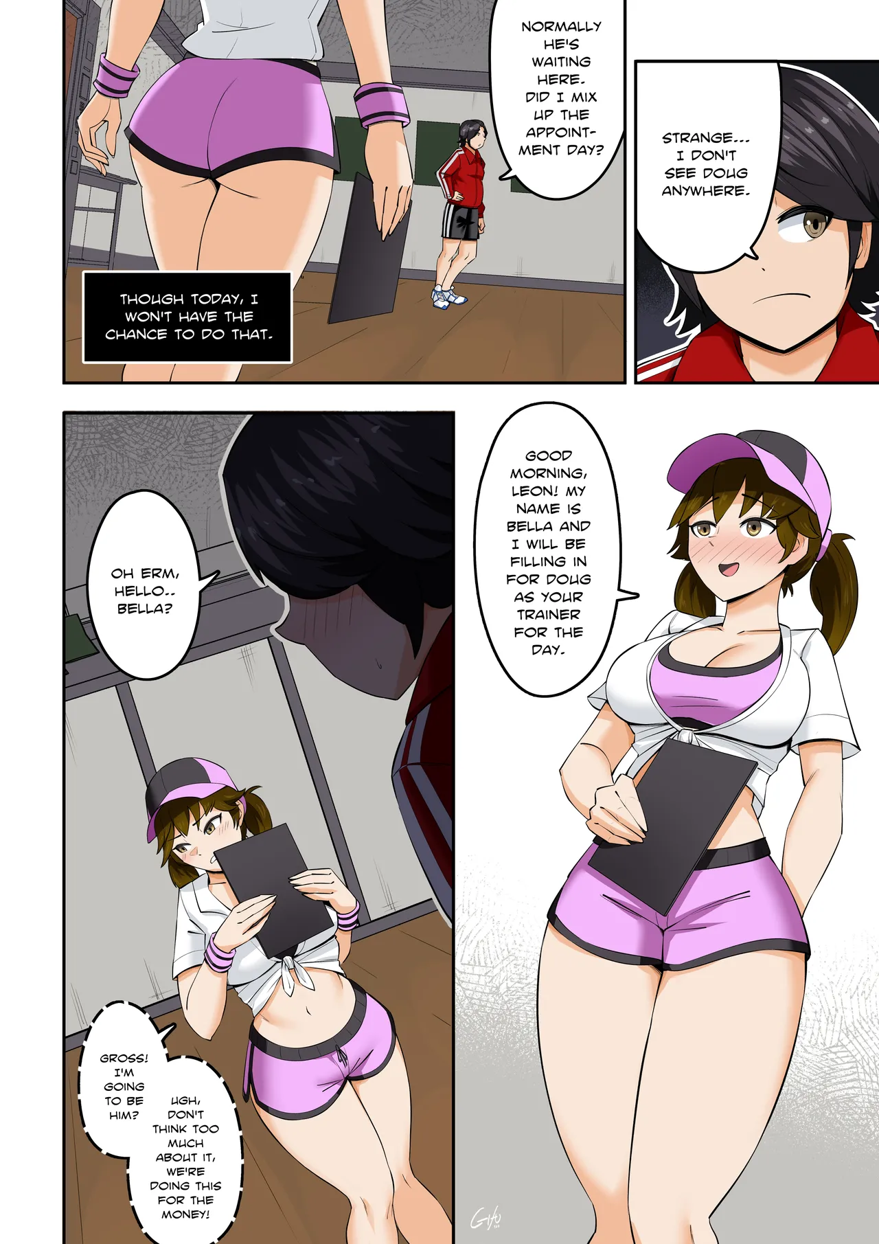 Kawaii Tsun'aho/ Swapping Gym Comic - Página 2