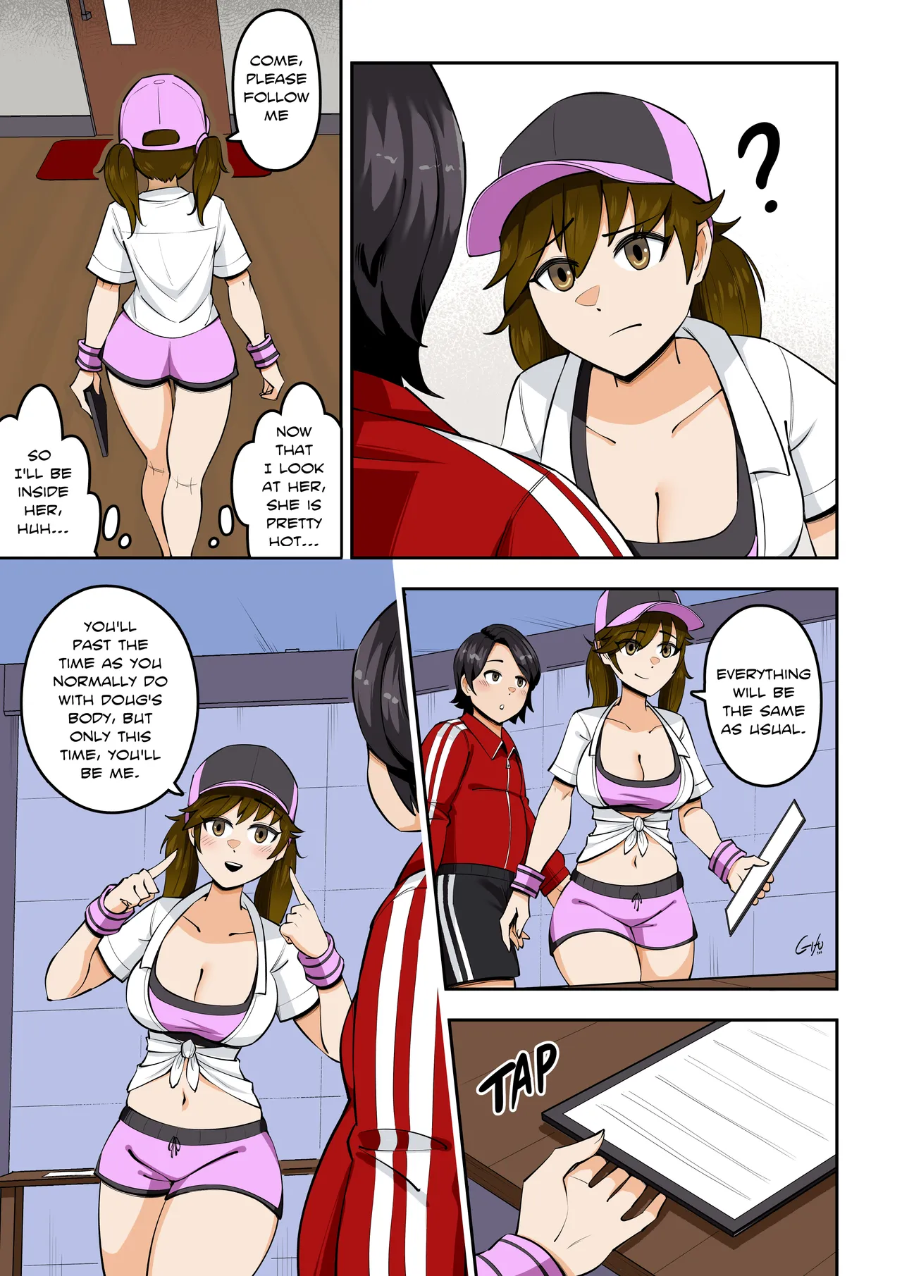 Kawaii Tsun'aho/ Swapping Gym Comic - Página 7