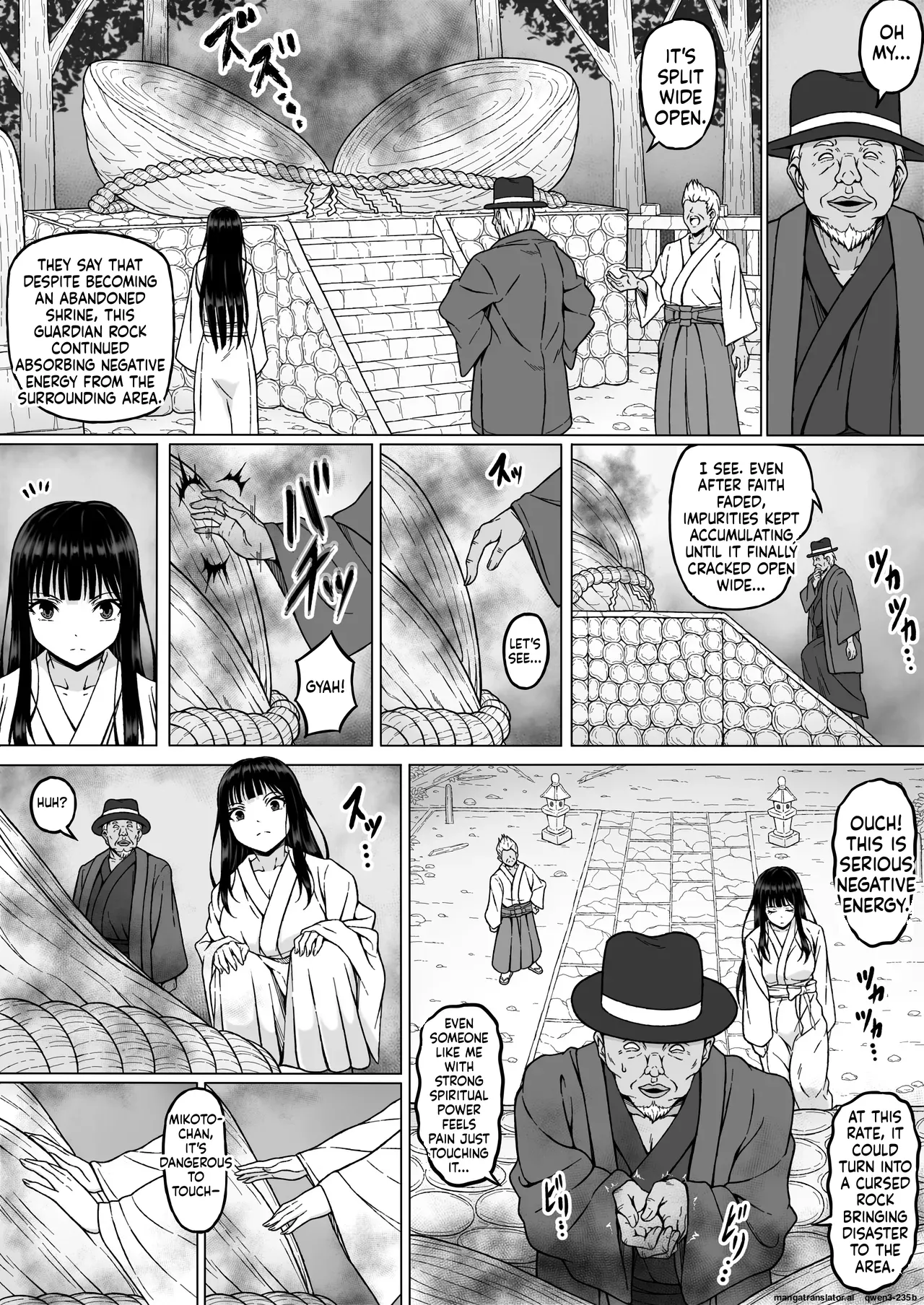 Reibaishi Mikoto 2 Kairaku ni Zanpai su... Hentai Jijii to no Seikou no Gishiki de Ikikuruwasareru Shoujo no Karada - Page 6