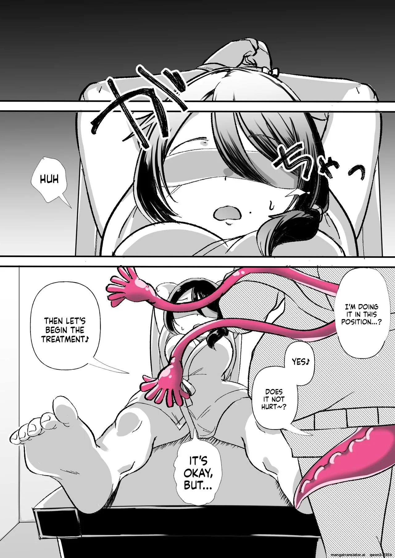 Les Shokushu Onee-san ni Yoru Kyousei Ikinuki Les Esthe ~Muchimuchi Kosodate Mama Kaori Hen~ - Page 4