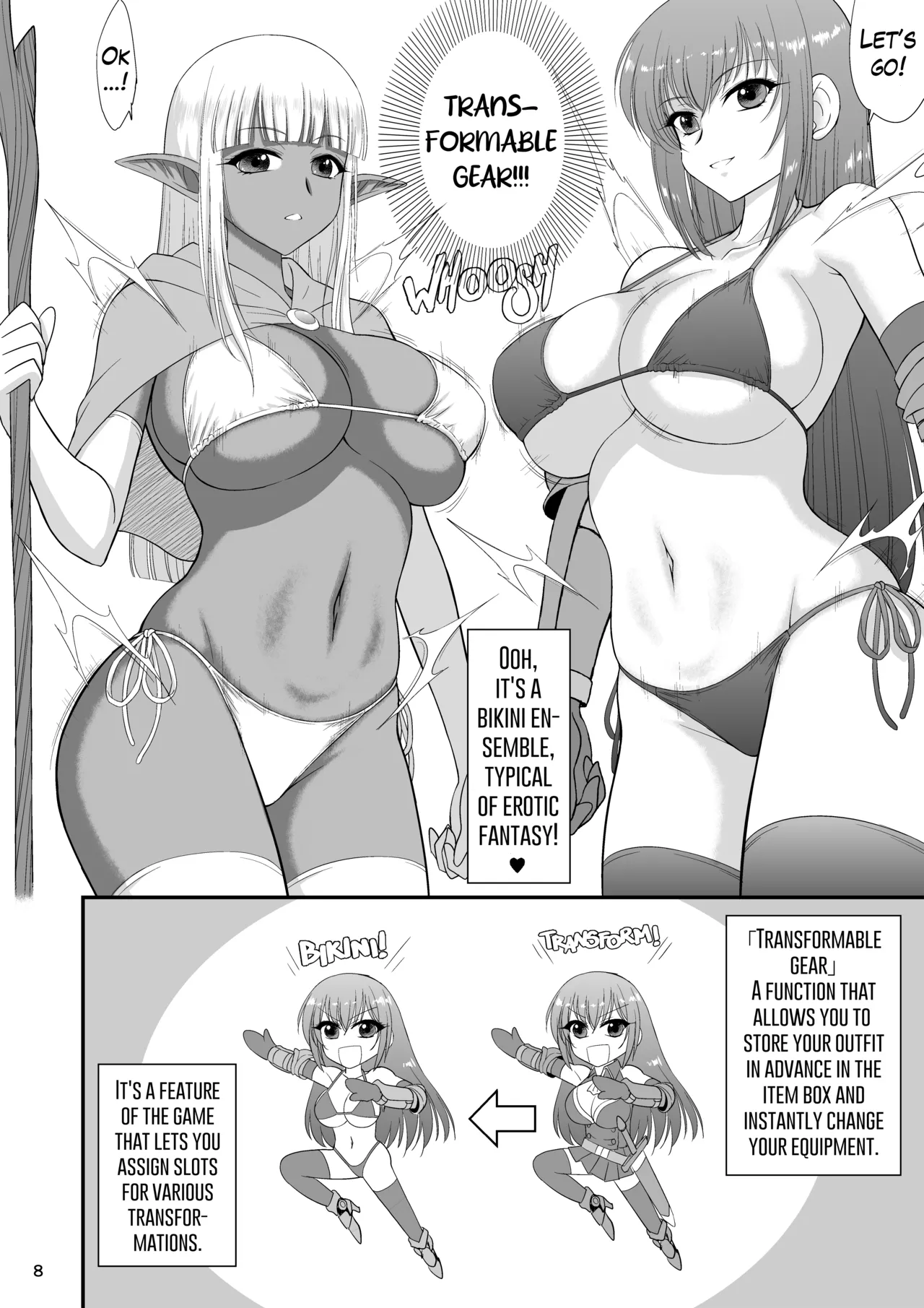 Mami no Meikyuu 2 Leskko Boukensha Hen - Mamidara's Dungeon 2 Lesbian adventurers episode - Seite 8