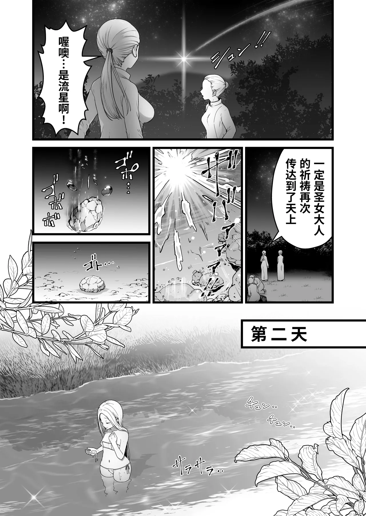 Seijo wa Shippo de Daraku Suru | 圣女因尾巴而堕落 - Seite 4