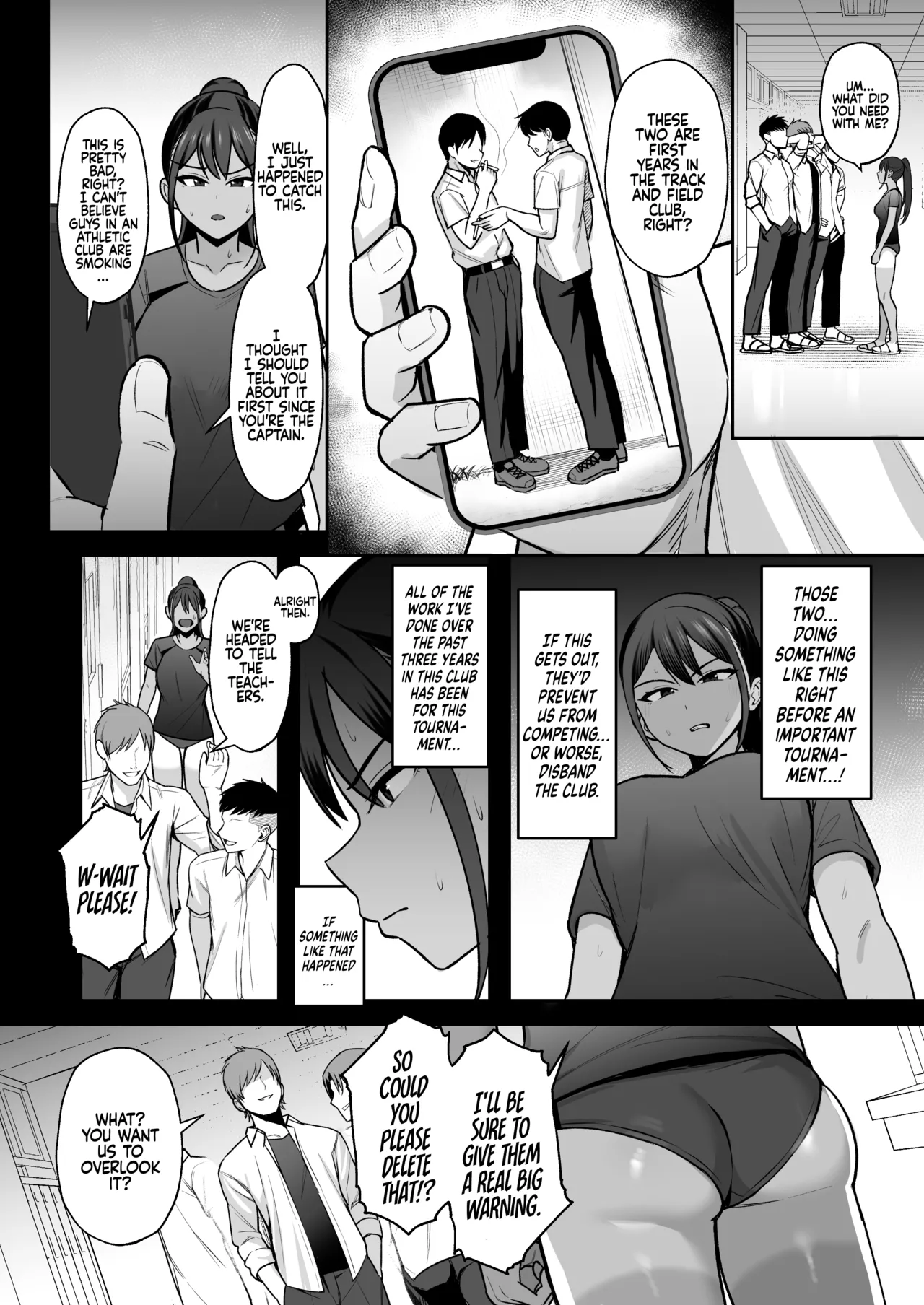 Rikujoubu Buchou, Yankee-tachi ni Otosareru | The Captain of the Track and Field Club Surrenders to a Bunch of Delinquents - Strona 7