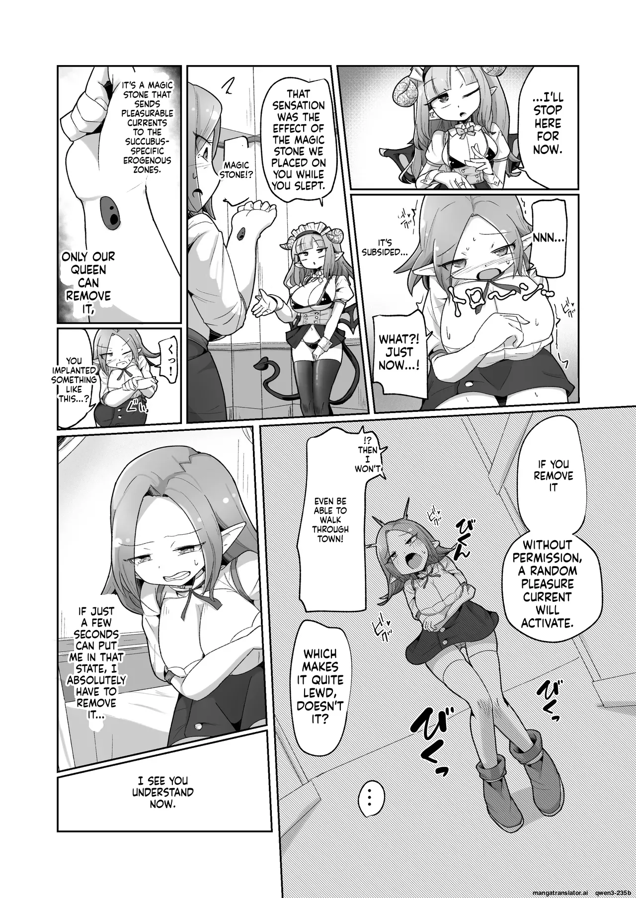 Haiboku Show Colosseum 1 Kaisenme Tsuyo Tsuyo Majutsushi-chan VS Shintai Kaihatsu ga Tokuina Shou Akuma Succubus-chan - Pagina 7