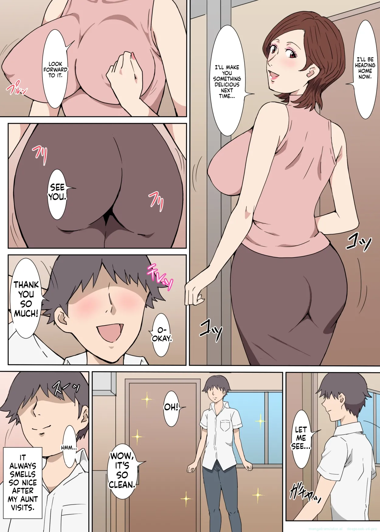 Osekkaina Oba-san to Apart de Sex Shita Hanashi - Страница 3