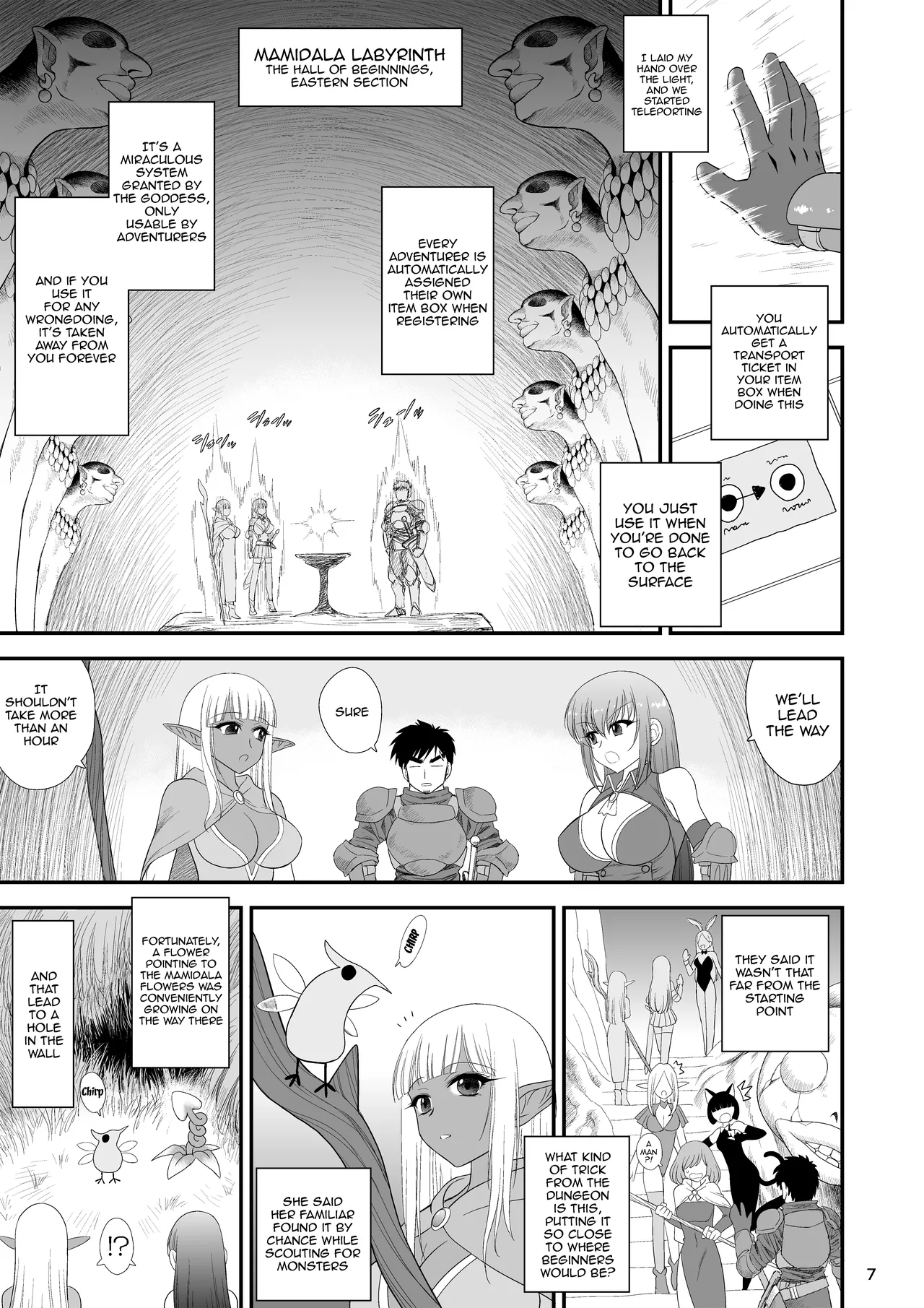 Mami no Meikyuu 2 Leskko Boukensha Hen | Mami's Dungeon 2 - Lesbian Adventurer Edition - Page 6