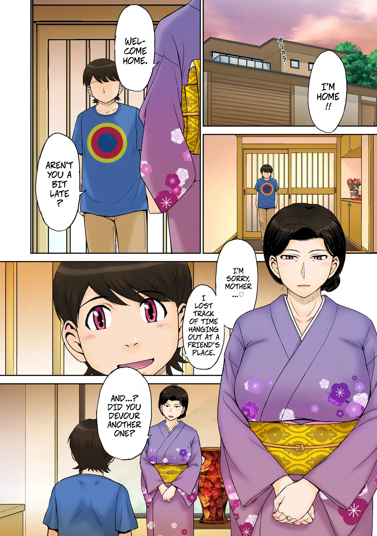 Toaru Jukujo Zuki Danshi no Love Hame Koukanroku File 02 | A Certian MILF Loving Man's Love Affair File 02 - Page 3