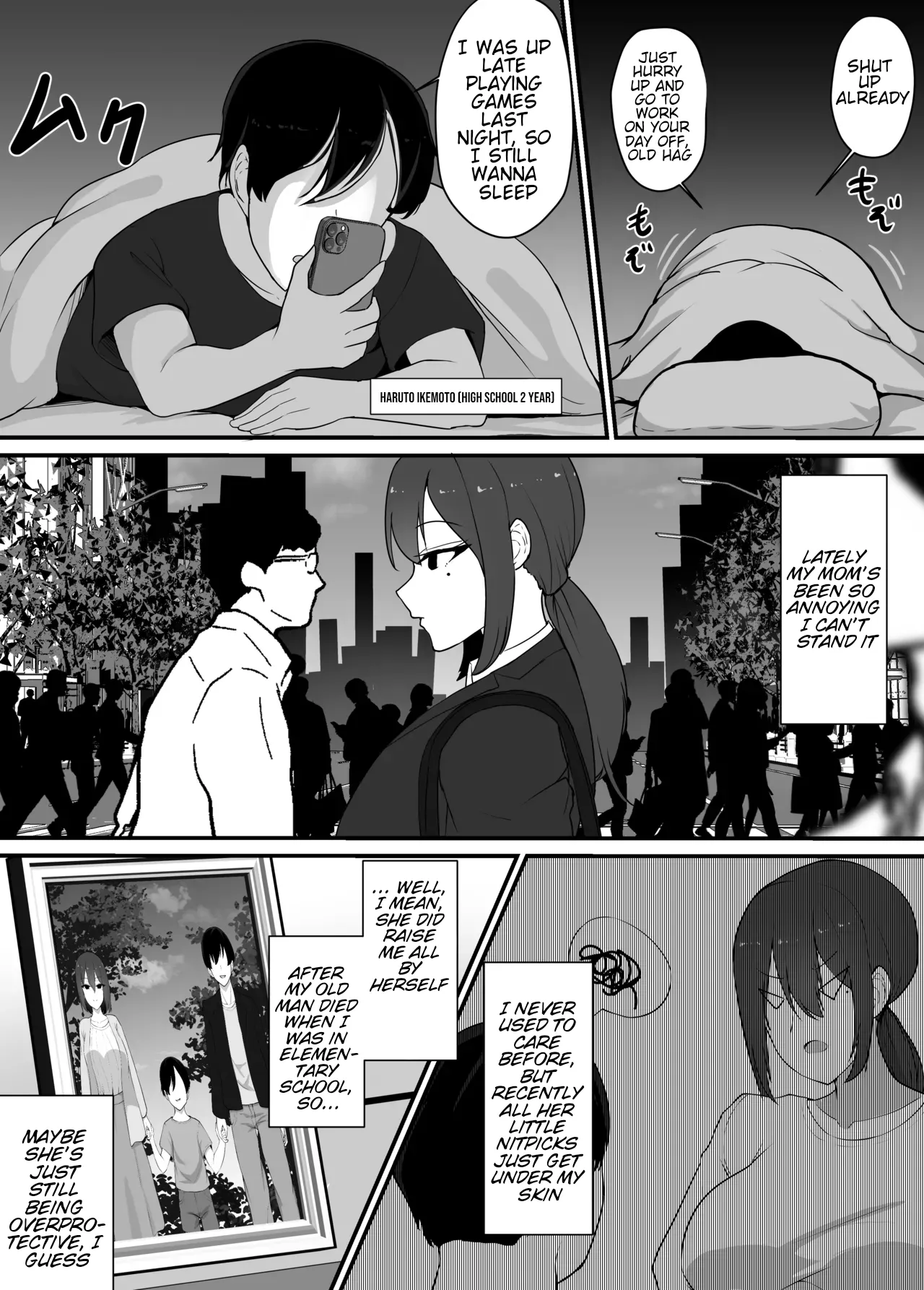 Kanojo o Netorareta kara Kaa-chan de Hassan shita Hanashi | Some dude stole my girl, so I blew off steam with my mom. - Page 4