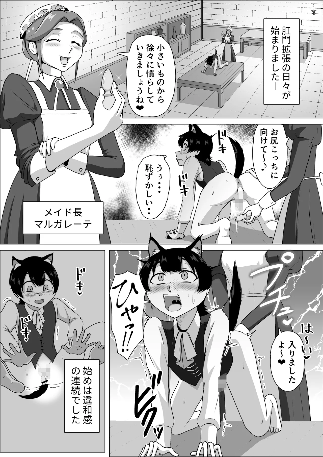 ふたなり女侯と従狼の夜伽 - Page 6