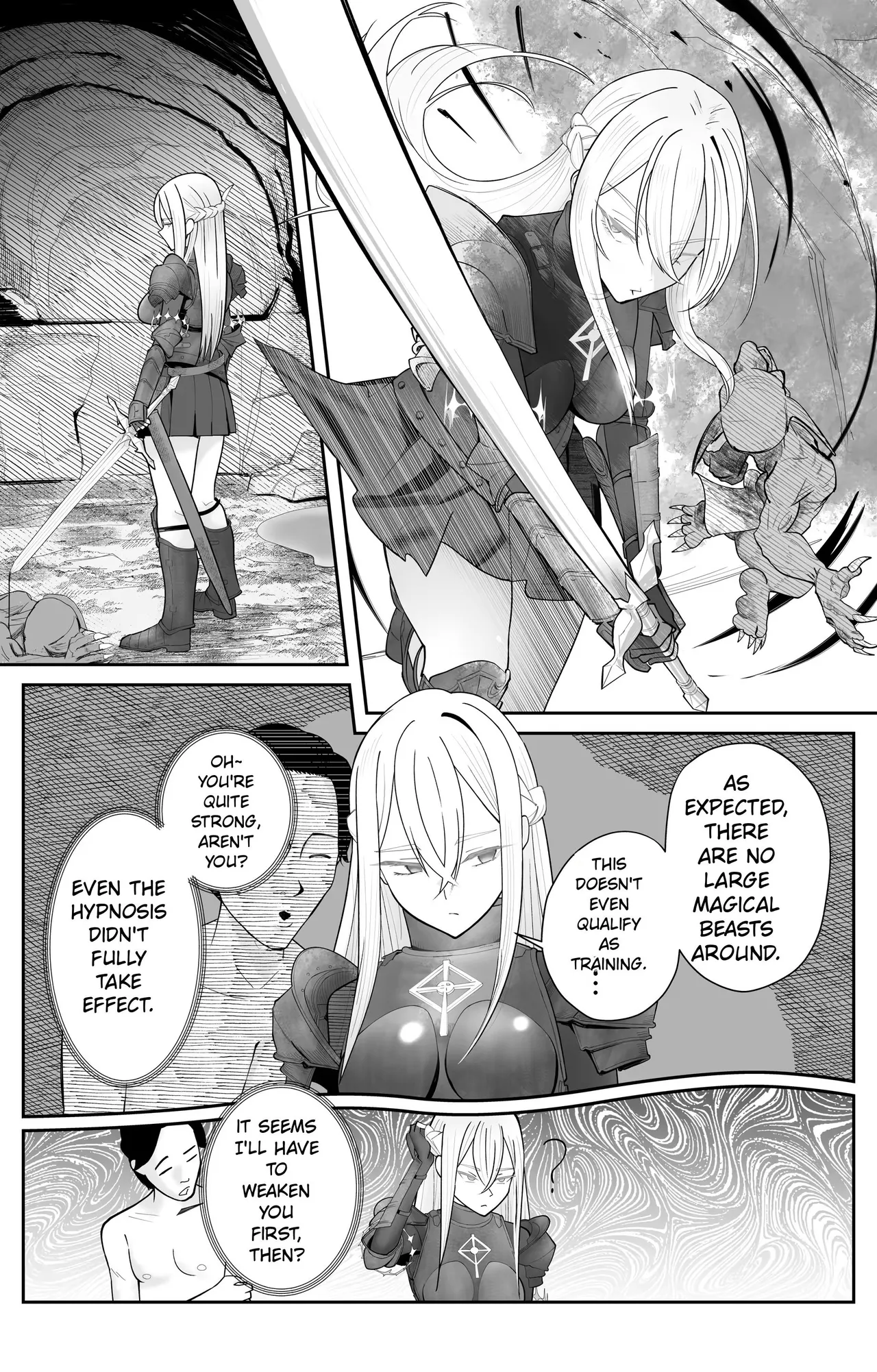 Hypnosis Nude Dungeon: There’s No Way I’d Lose - পৃষ্ঠা 4