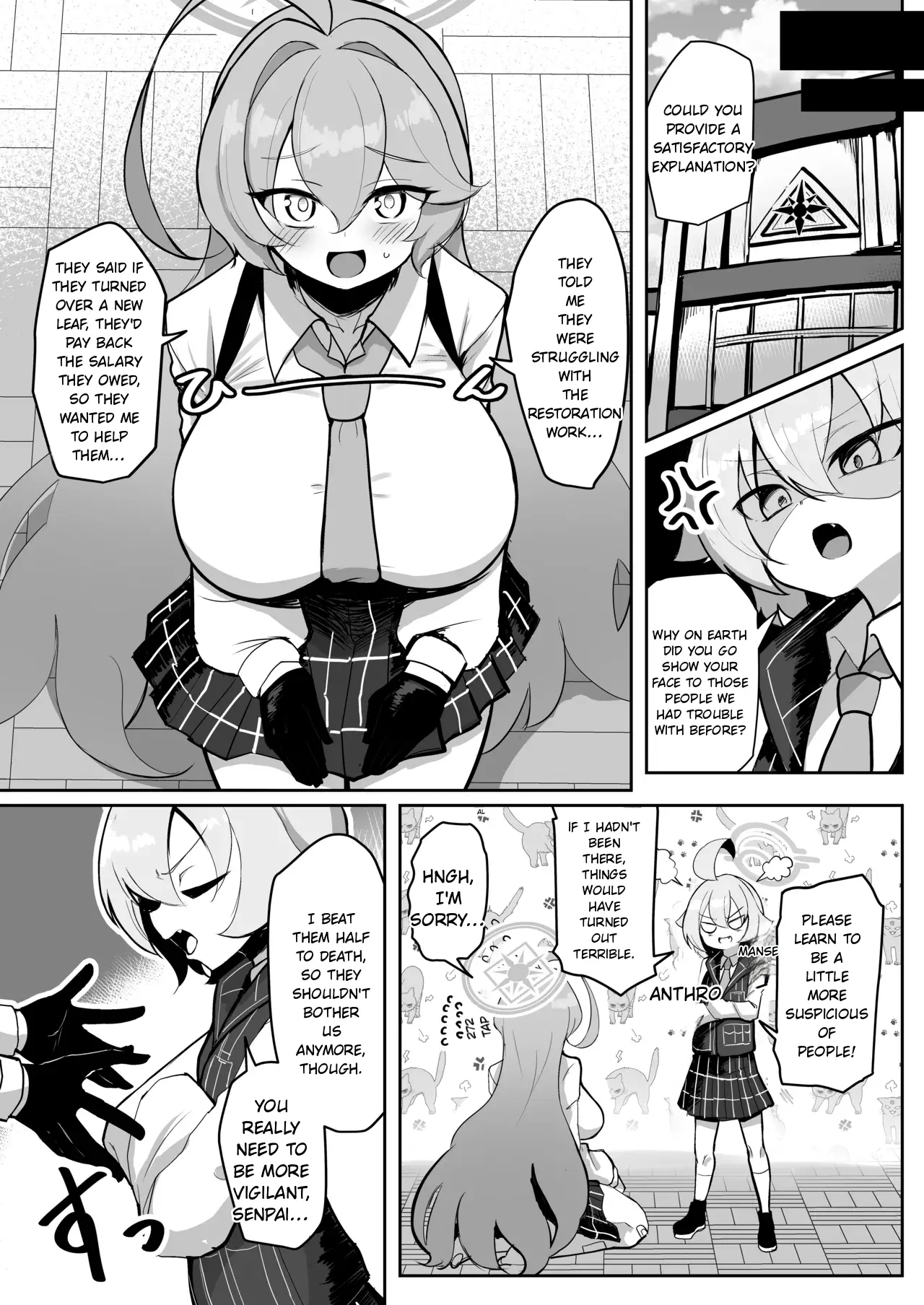 Futanari Maso Hoshino-chan VS Do-S Yume Senpai - Сторінка 4