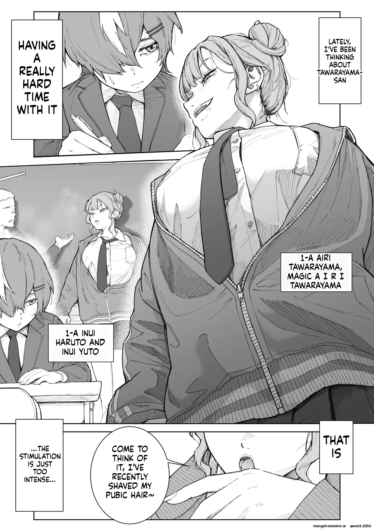 Hey, aren't you using me as your "fap material"? ~The story of how I got caught using the tall, gal-type girl in my class as my fap material - Página 2