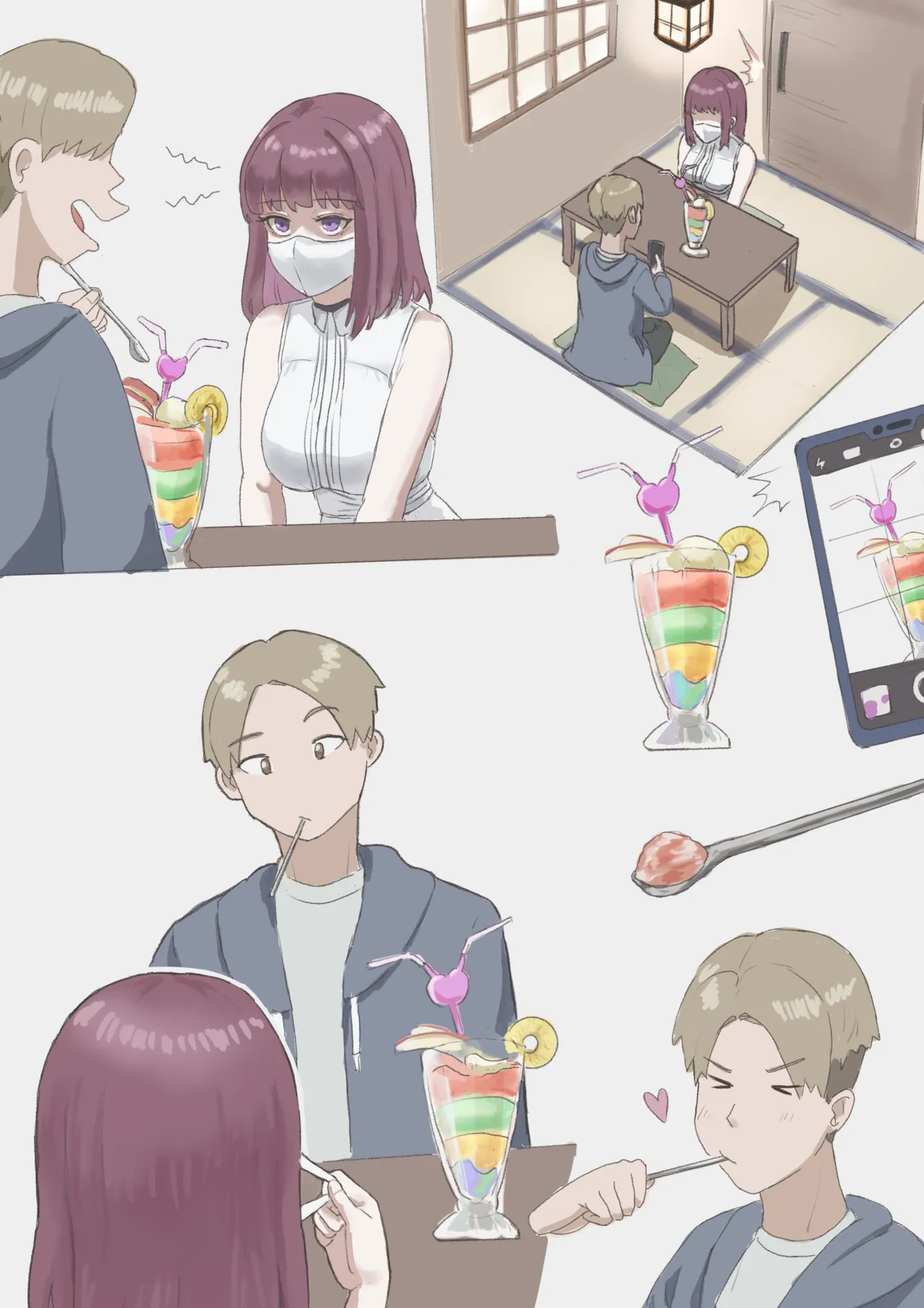 Dating Arc | 約會篇 上色 - Página 2