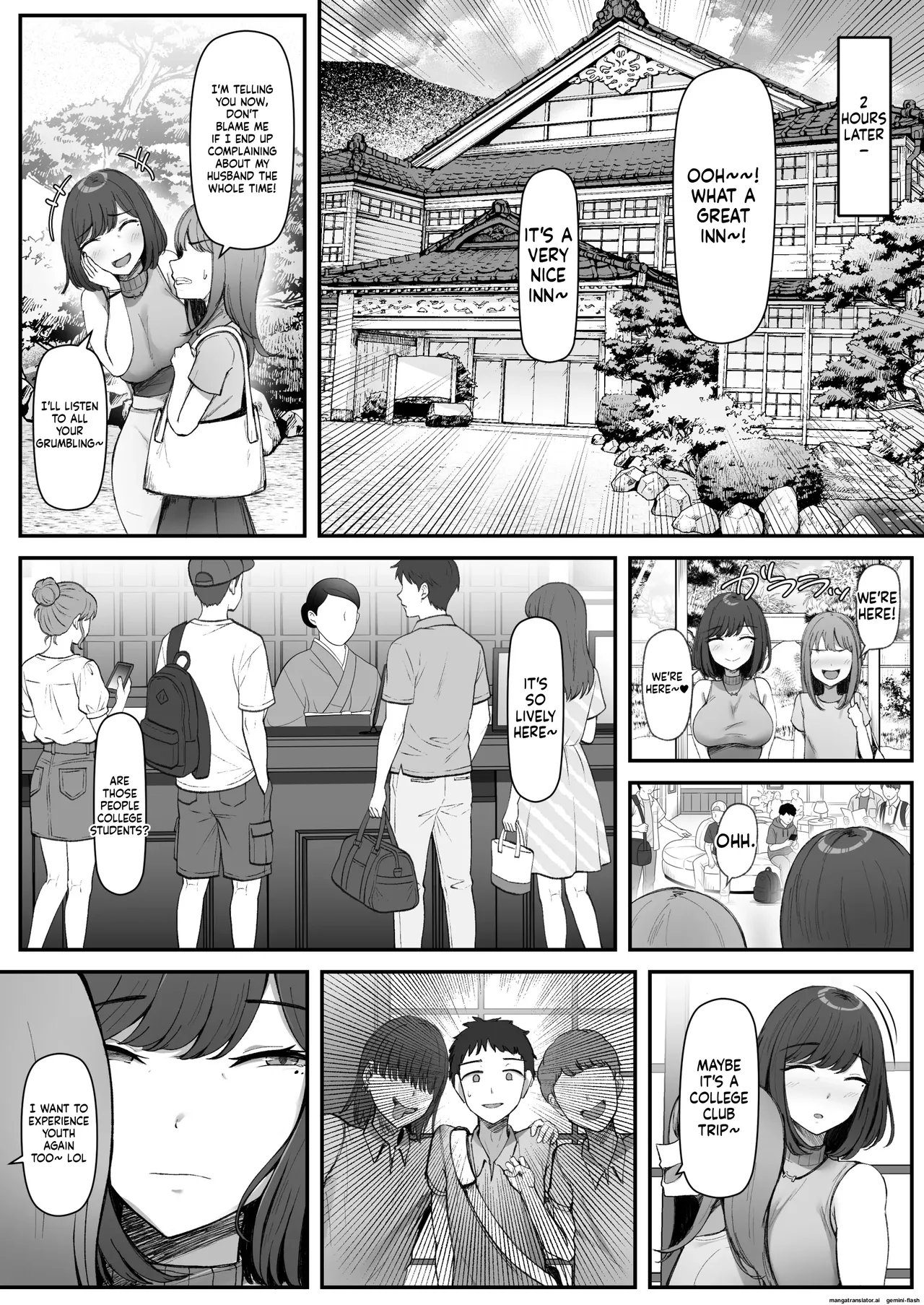 Ippaku Futsuka, Mama Yamemasu. - Strona 5