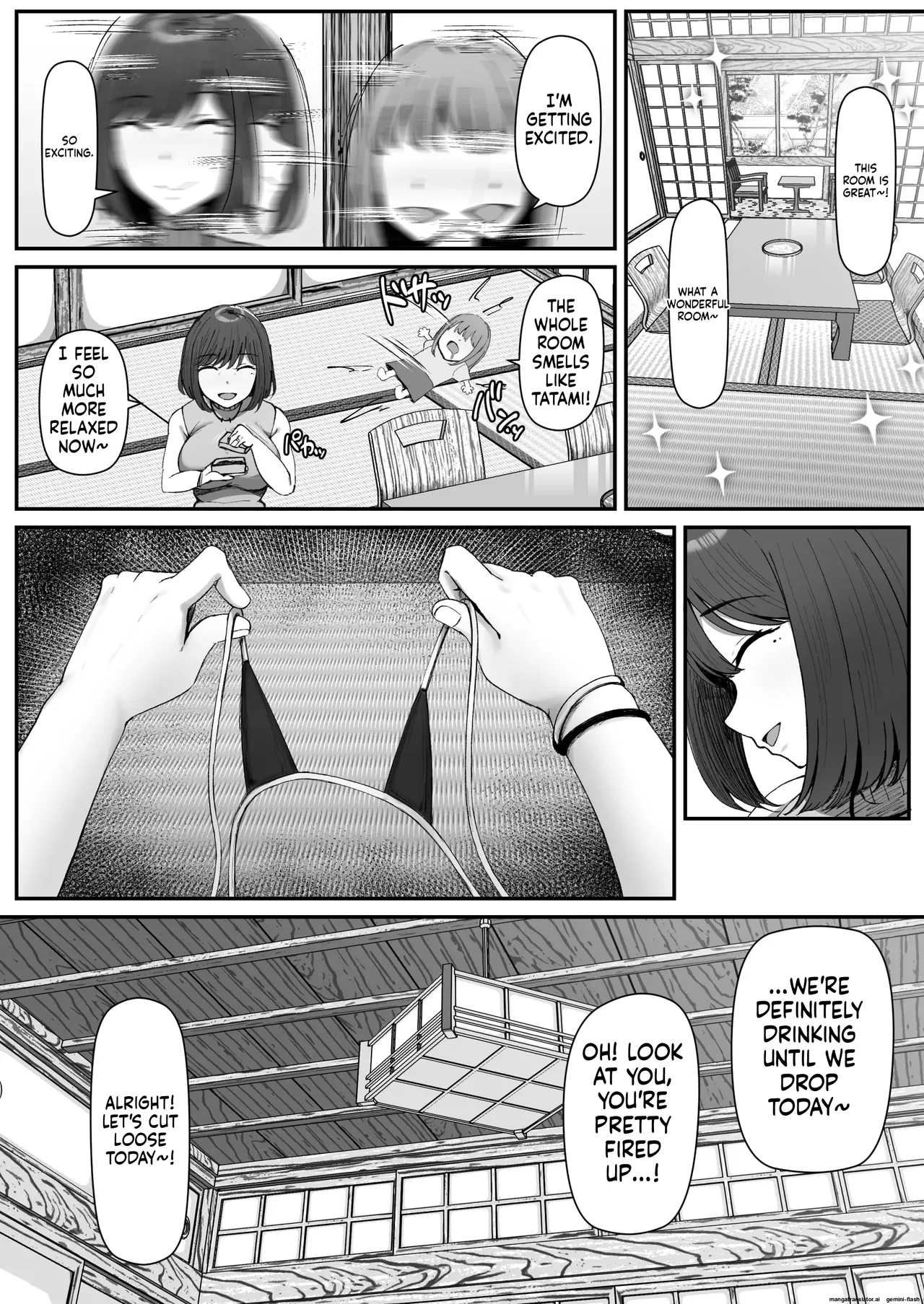 Ippaku Futsuka, Mama Yamemasu. - Strona 6