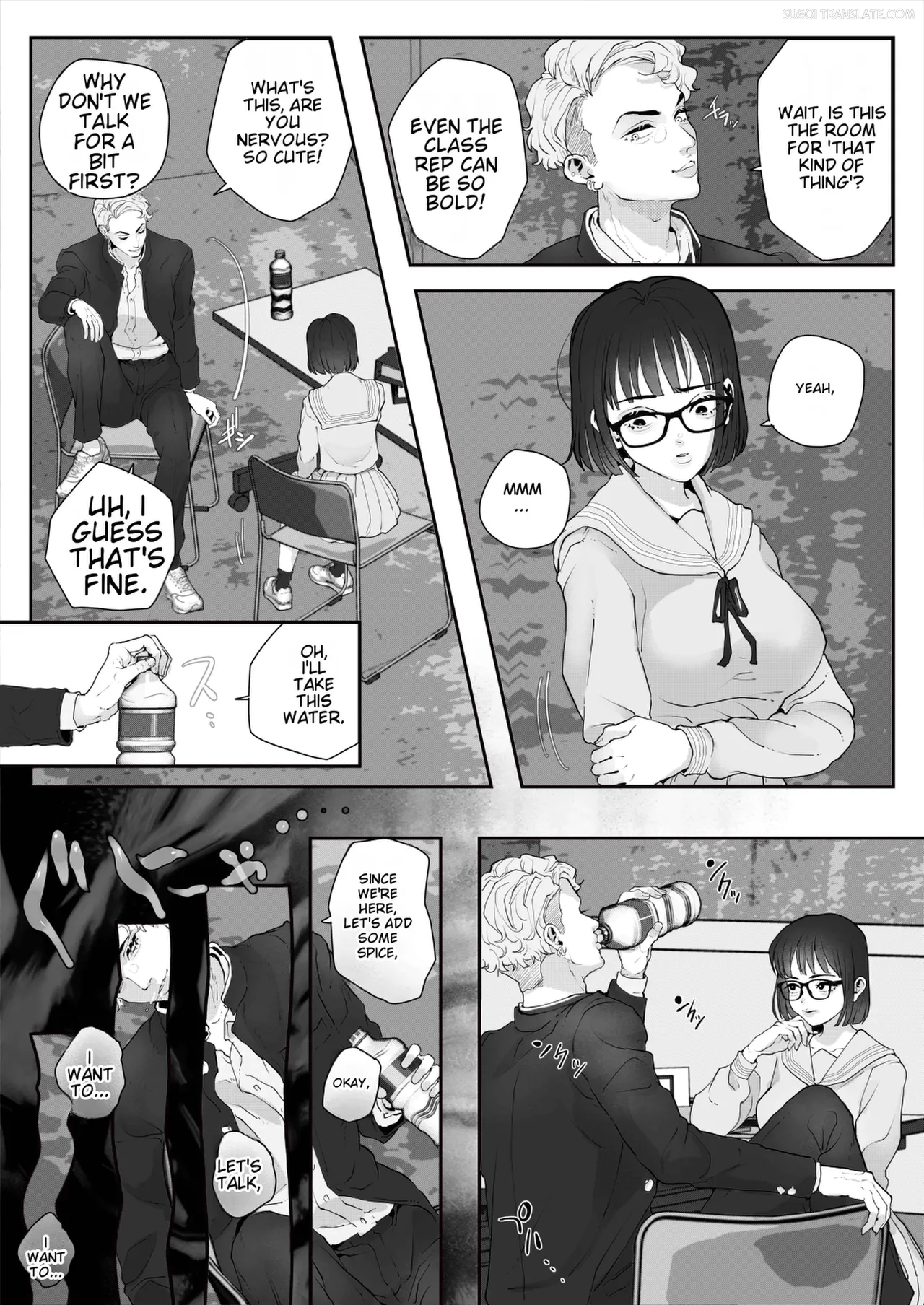 Kurasu no Furyō Yankī o Kōsoku Shite te Koki Sun Tome de Ae ga Sete Kara Kari Kubi Bun Mawashite Nan do mo Shasei Saseru 【komikkuban】 - Seite 6