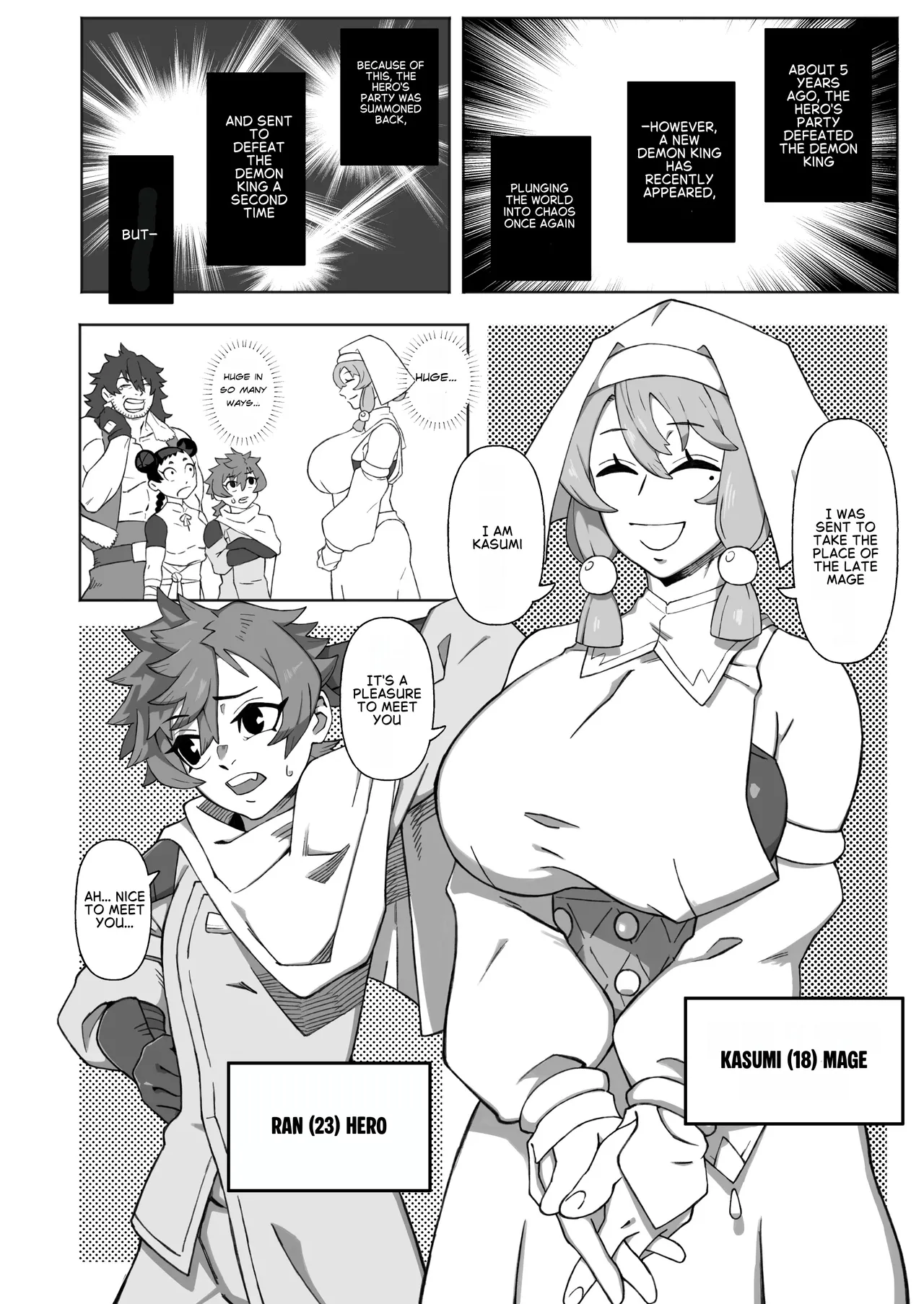 Shinjin Futanari Boukensha Kasumi-chan no Yuusha-sama 100-nichi Choukyou Nikki - Seite 4