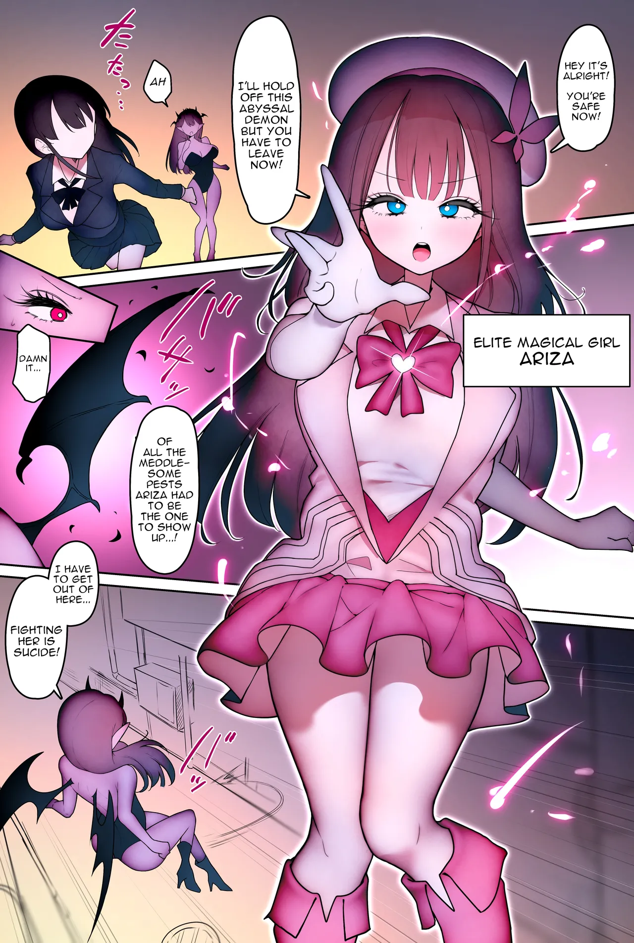 Mahou Shoujo Aariza ~Chijoku Mazo-ka Choukyou ni Ochiru Seigi no Hiroin~ | Magical Girl Ariza 〜The Heroine of Justice Falls to Humiliating Masochistic Training〜 - Seite 3
