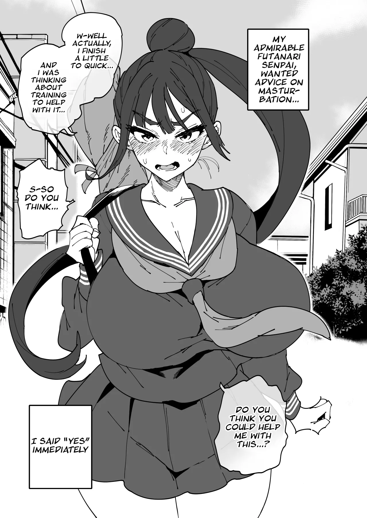 Futanari Senpai Maji Sourou - Seite 3