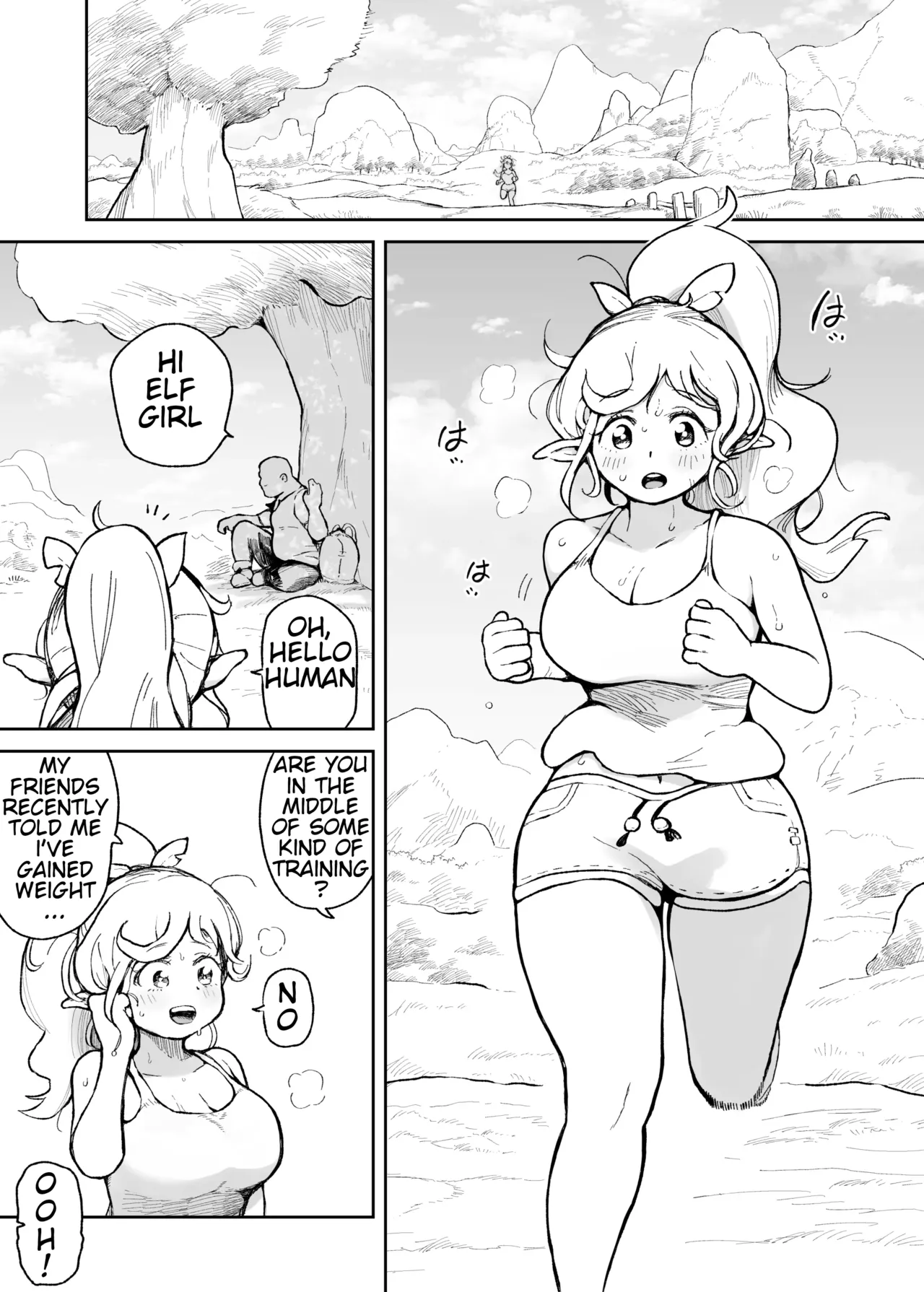 An Elf who wants to break a good sweat - Seite 1