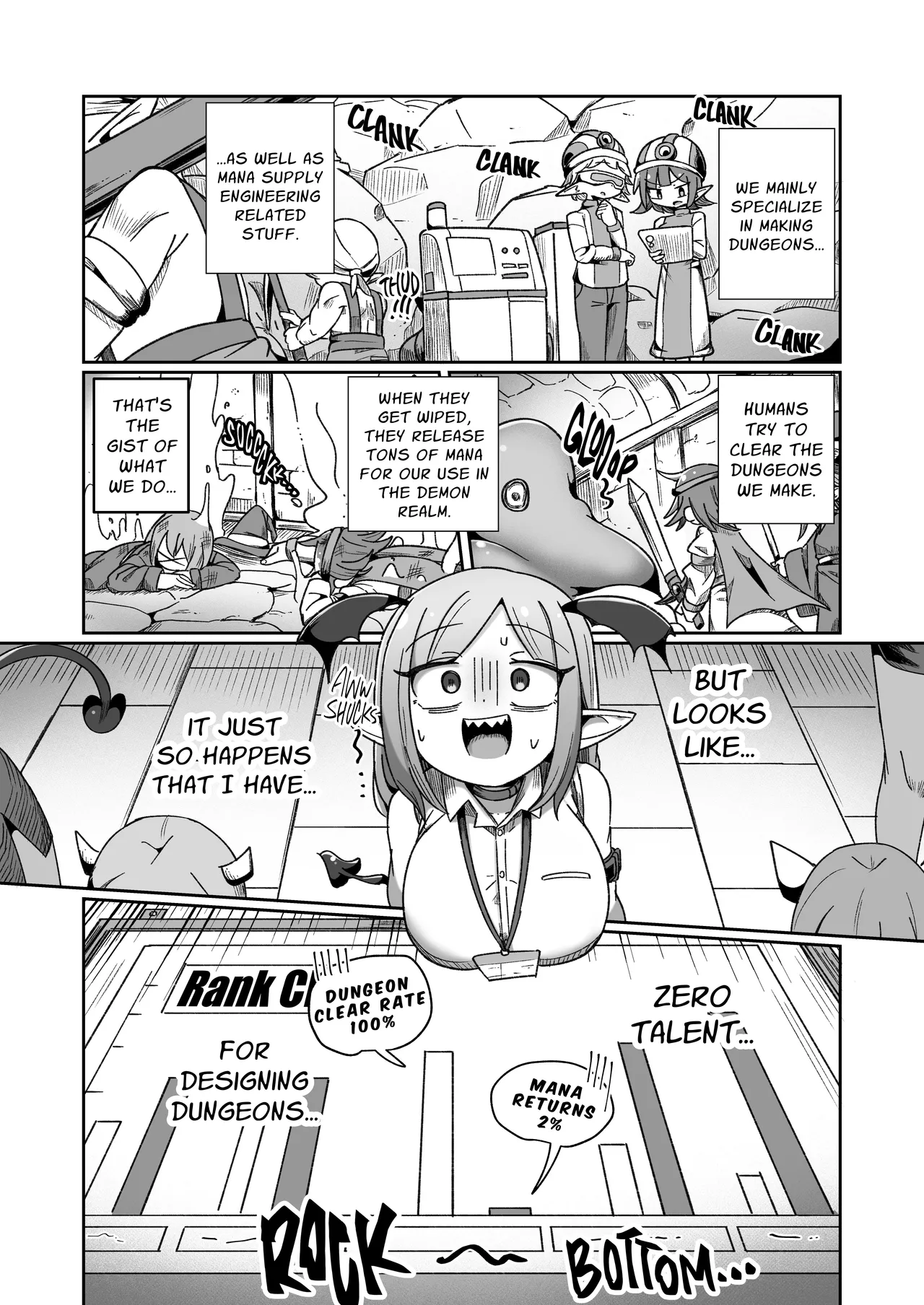 Kaisha no Kane de Tsukutta Ero Dungeon de Soudai na Onani o Suru Monster Shain-chan | Embezzlement, Ho: Wagie Monster-chan Builds Her Very Own Goon Cave Dungeon - صفحة 4