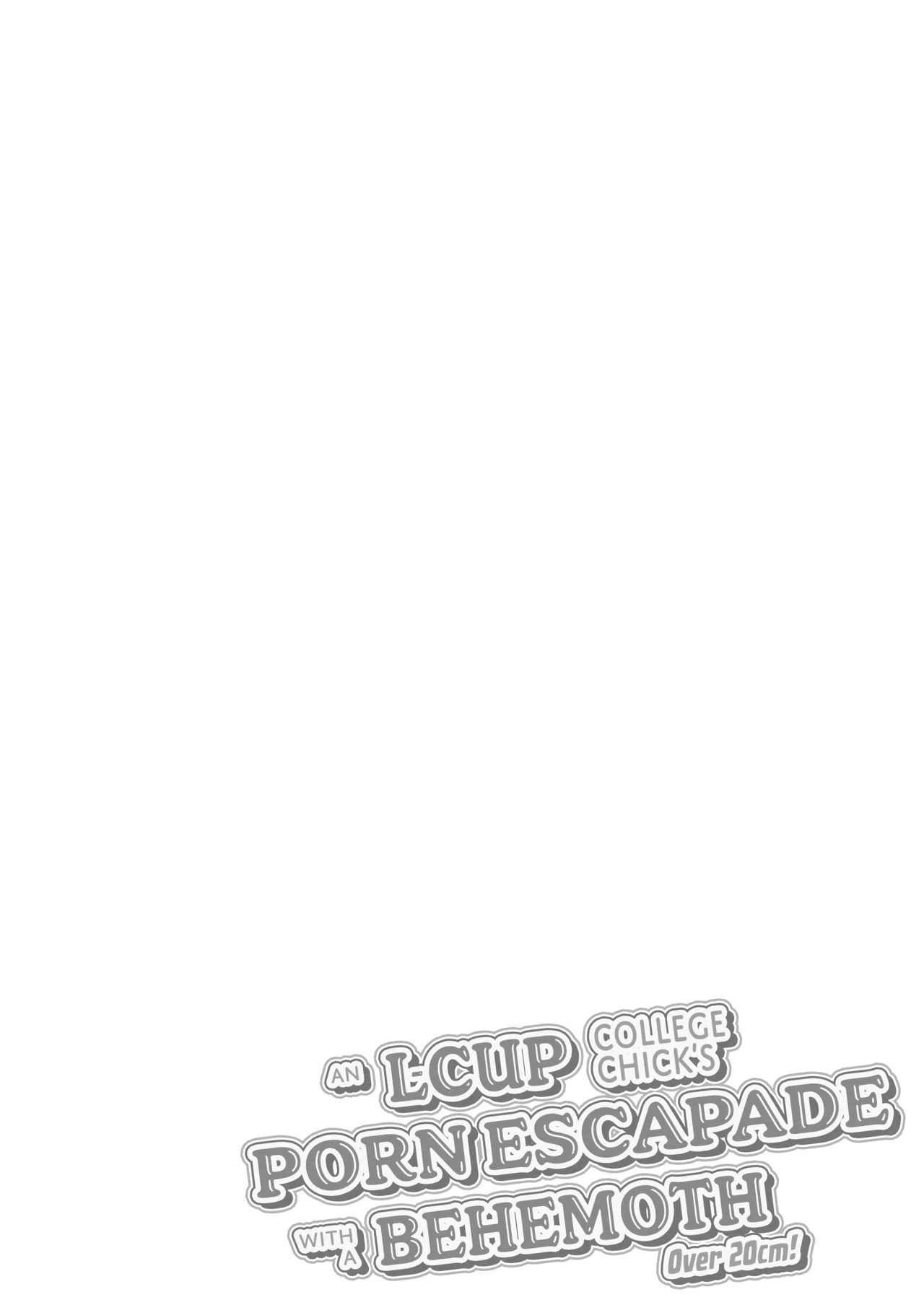 L-Cup Joshidaisei 20cm Chou Dekachin de Doujin AV Debut ~Paizuri Hole de Asobo Hen~ | An L-Cup College Chick's Porn Escapade with a Behemoth - Paizuri Time - পৃষ্ঠা 2