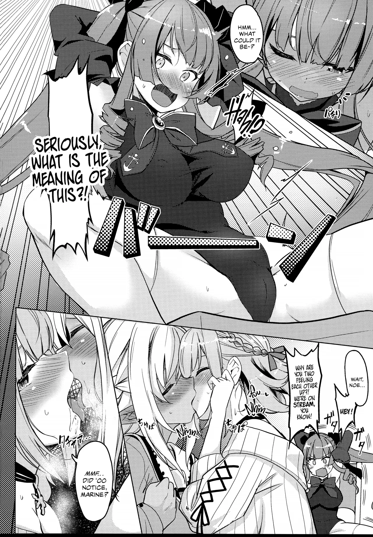 Onee-san gumi de muramura gaman | The Older Sister Group's Horny Endurance Test - Page 4