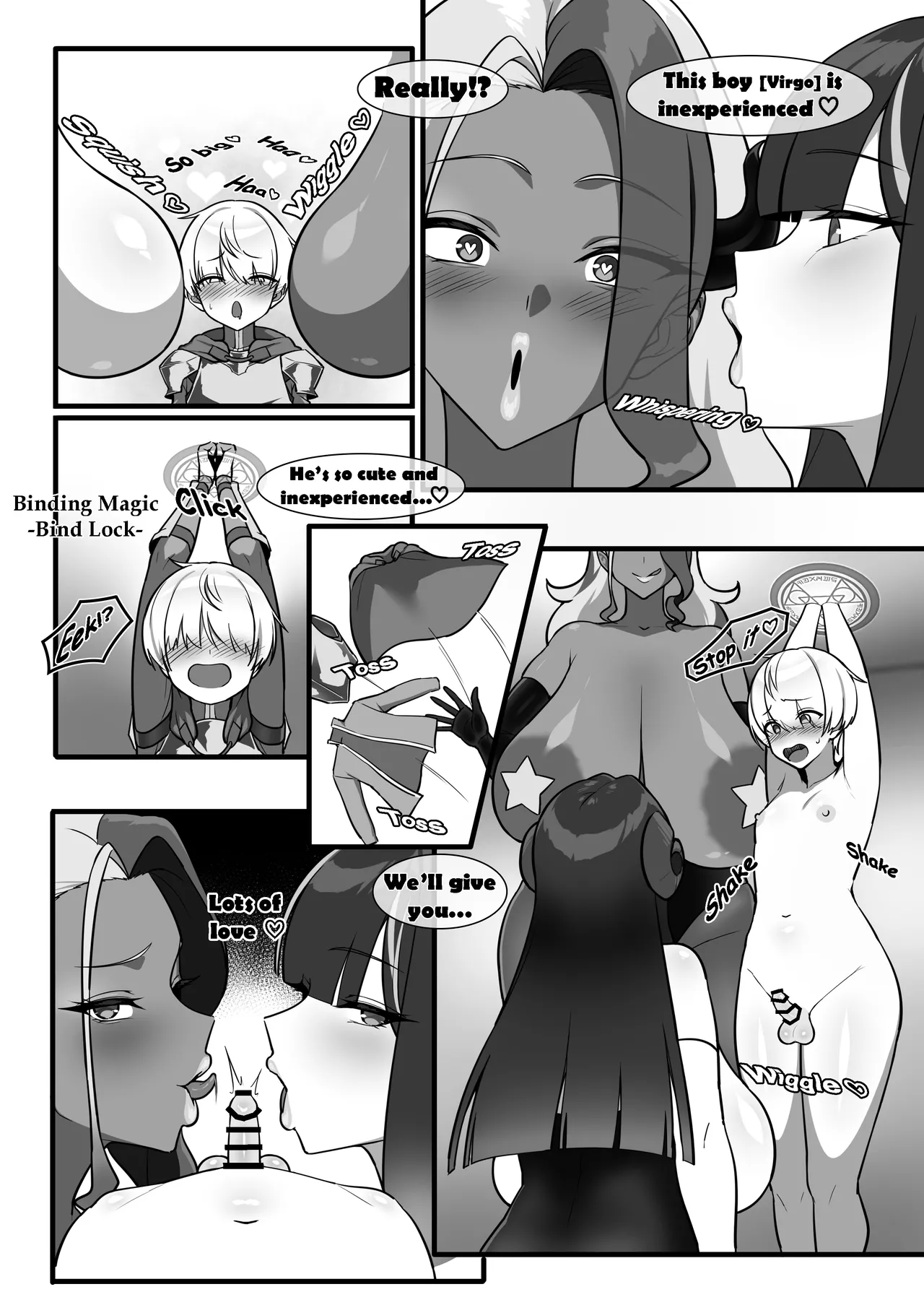 The Hero falls prey to the enormous boobs of breast-loving demons - صفحة 5