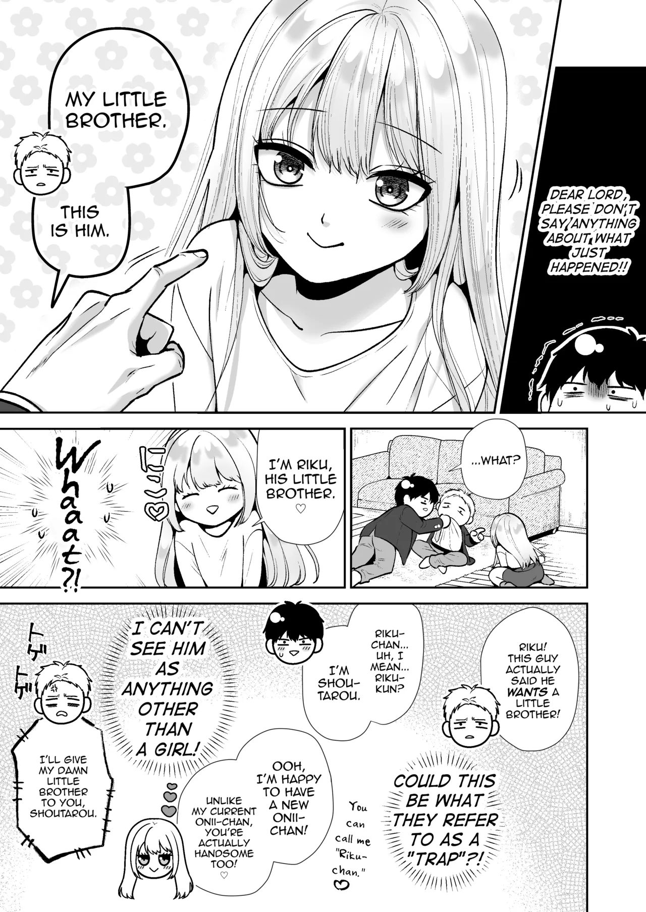 Moratta Otouto-kun wa Zako Chikubi no Otoko no Ko deshita - صفحة 6