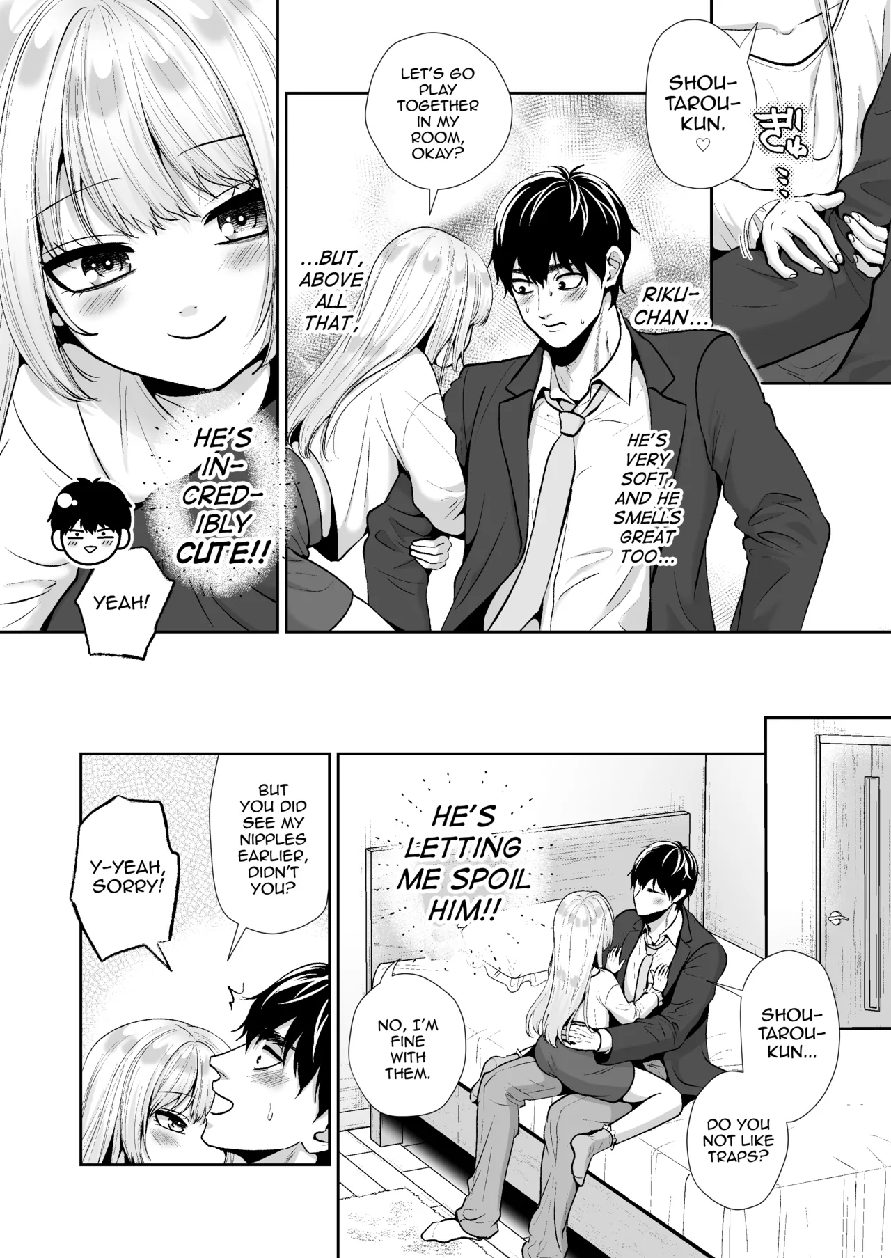 Moratta Otouto-kun wa Zako Chikubi no Otoko no Ko deshita - صفحة 7