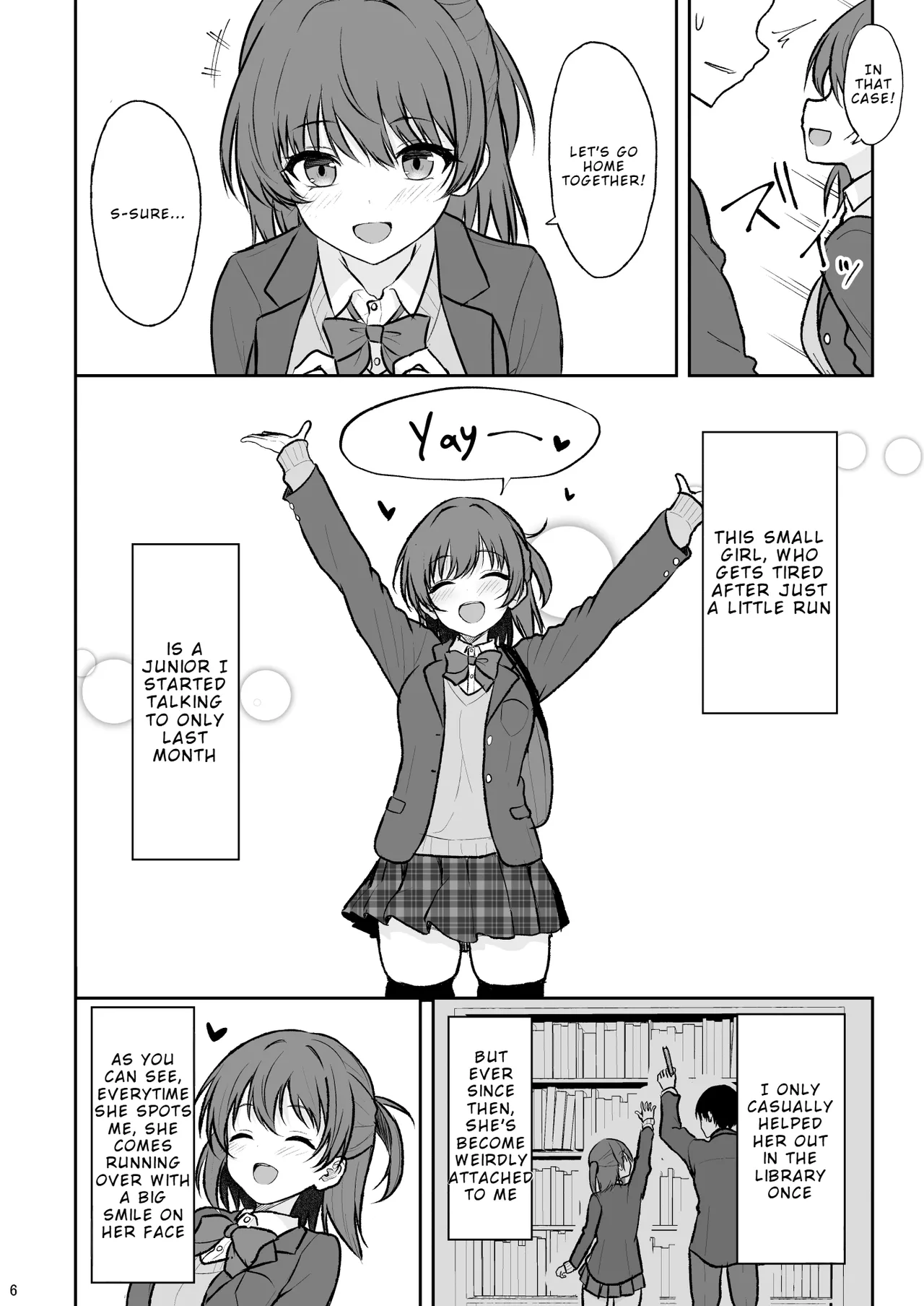 Tennen no Kouhai o Kaihatsu shite Nakaiki ga Daisuki na Hentai ni suru made | I'm Going to Train My Innocent Junior Until She Becomes a Total Pervert Addicted to Cumming! - صفحة 5