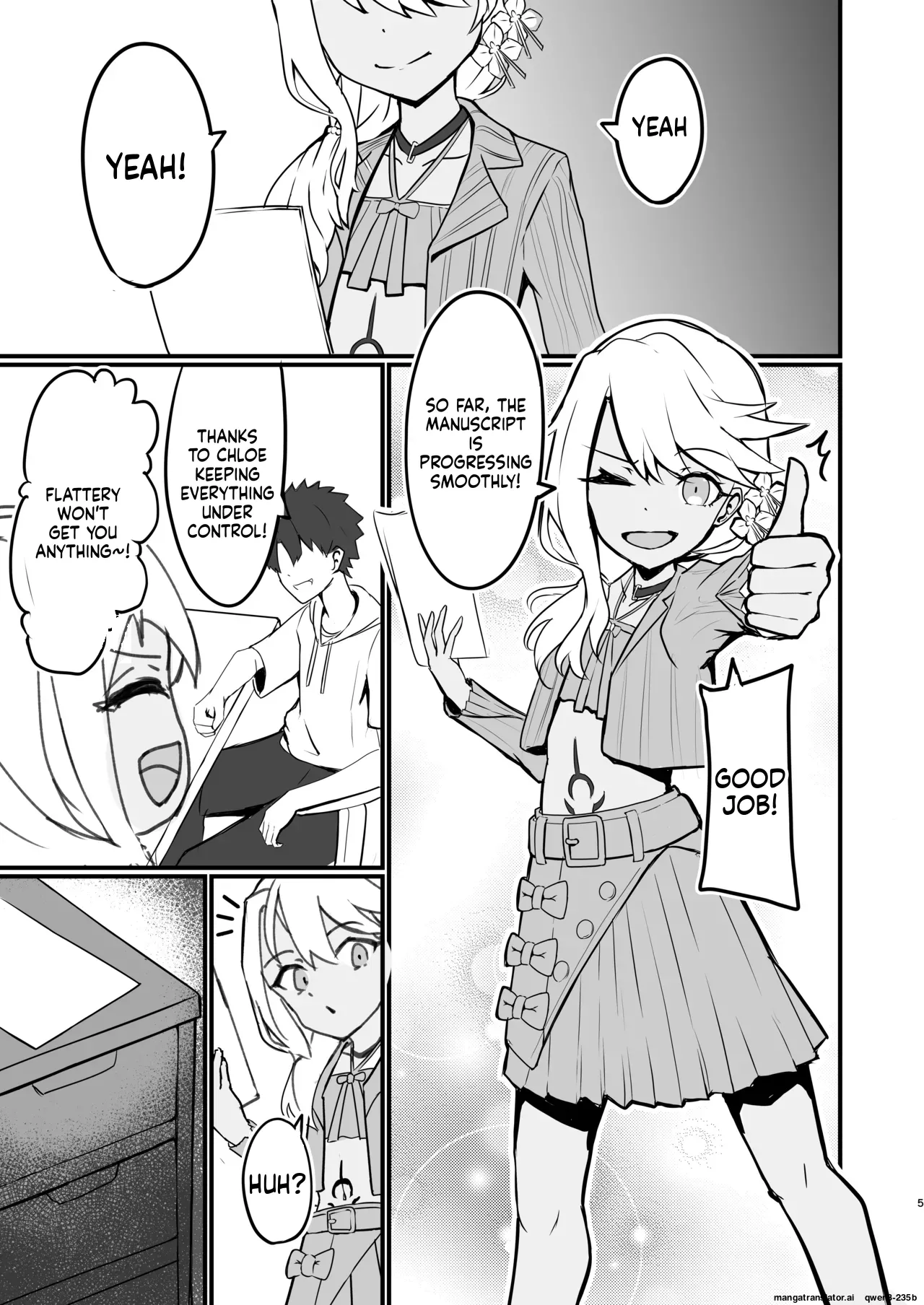 Sa, Sakuga Shiryou dakara... - Page 4