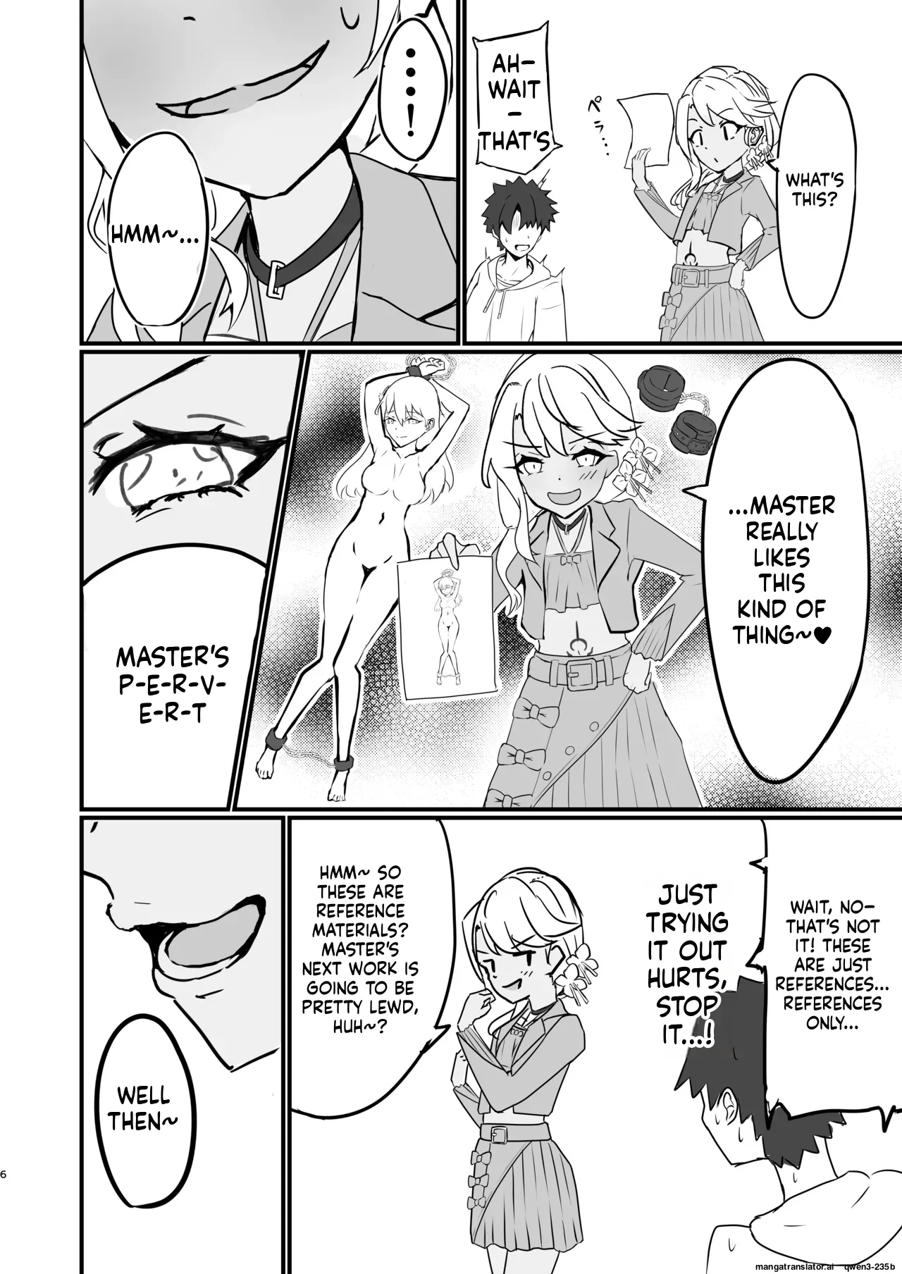 Sa, Sakuga Shiryou dakara... - Page 5