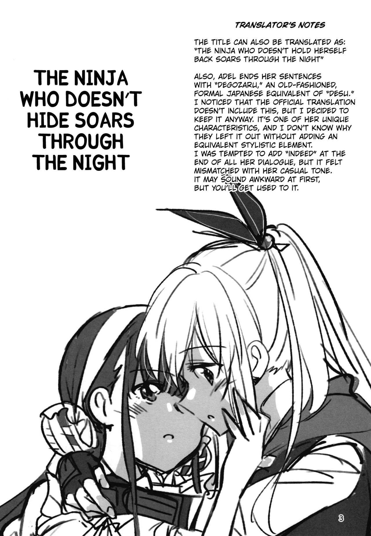 Shinobanu Ninja wa Yoru o Tobu - Strona 2