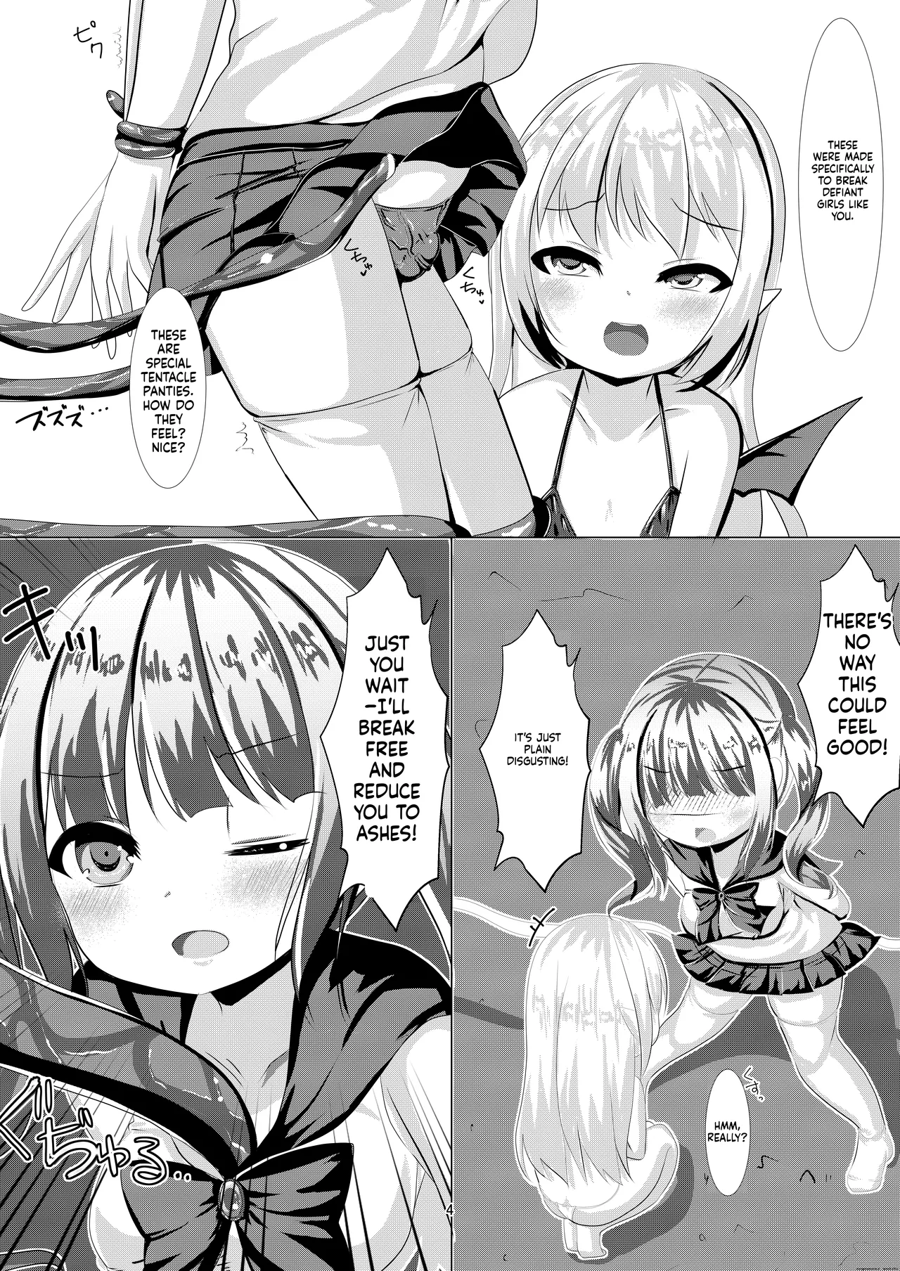 Mahou Shoujo Umica Shokushu Futanari Kaizou Ochi - Strona 4