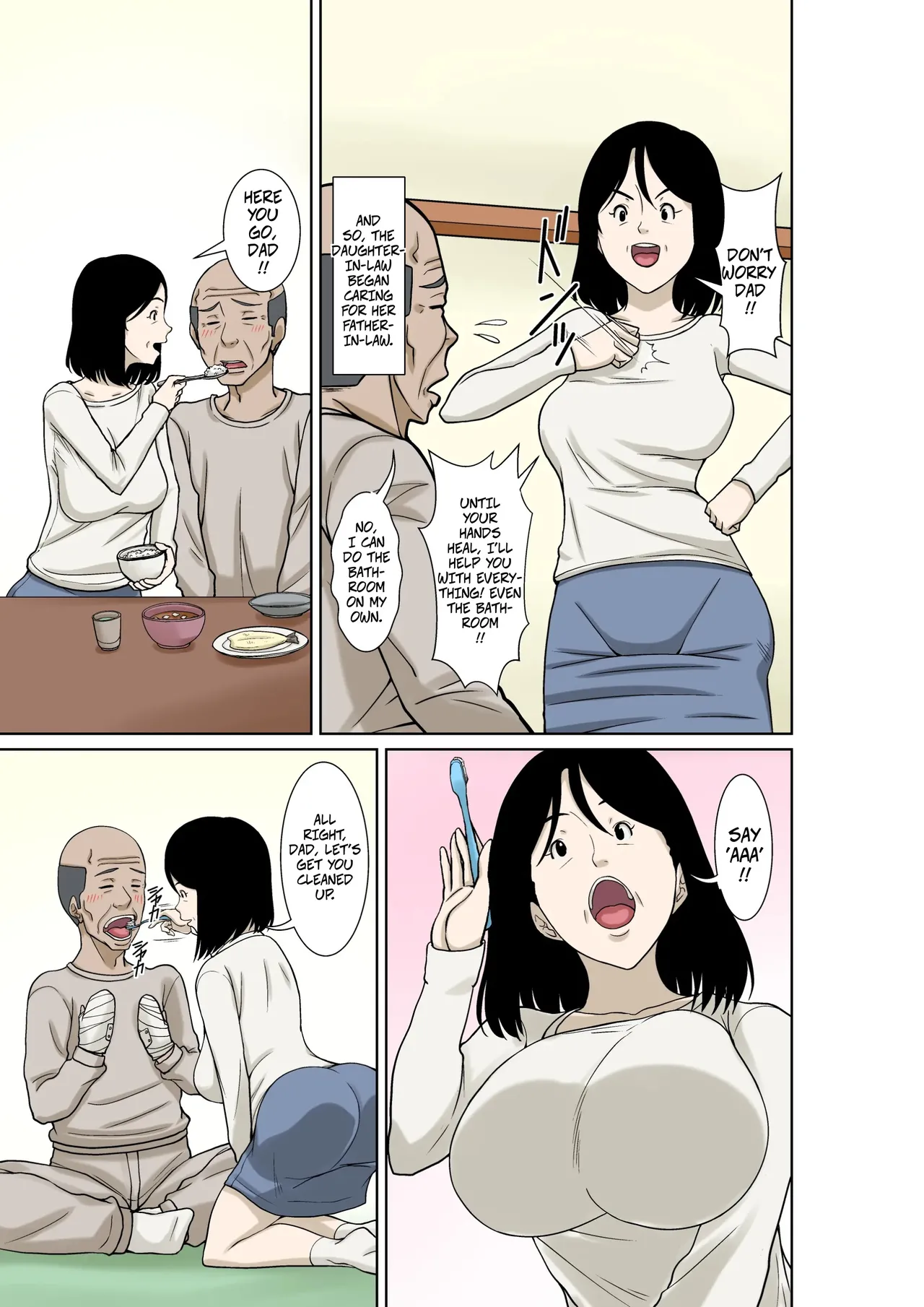 My Father-in-law Broke His Hands, So I'll Take Care of Him! - صفحة 7