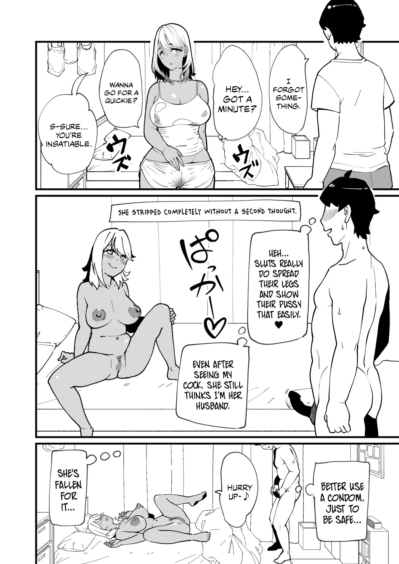 Bitch Zuma ni Anji Kaketara Netorerare Chaimashita | I Hypnotized a Slutty Wife and NTR'd Her - Página 7