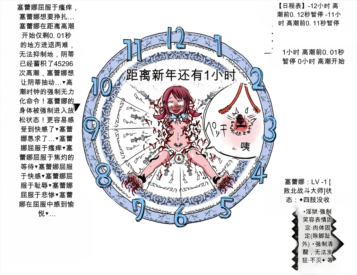 新年カウントダウン絶頂時計の刑【机翻自用】 - Сторінка 2