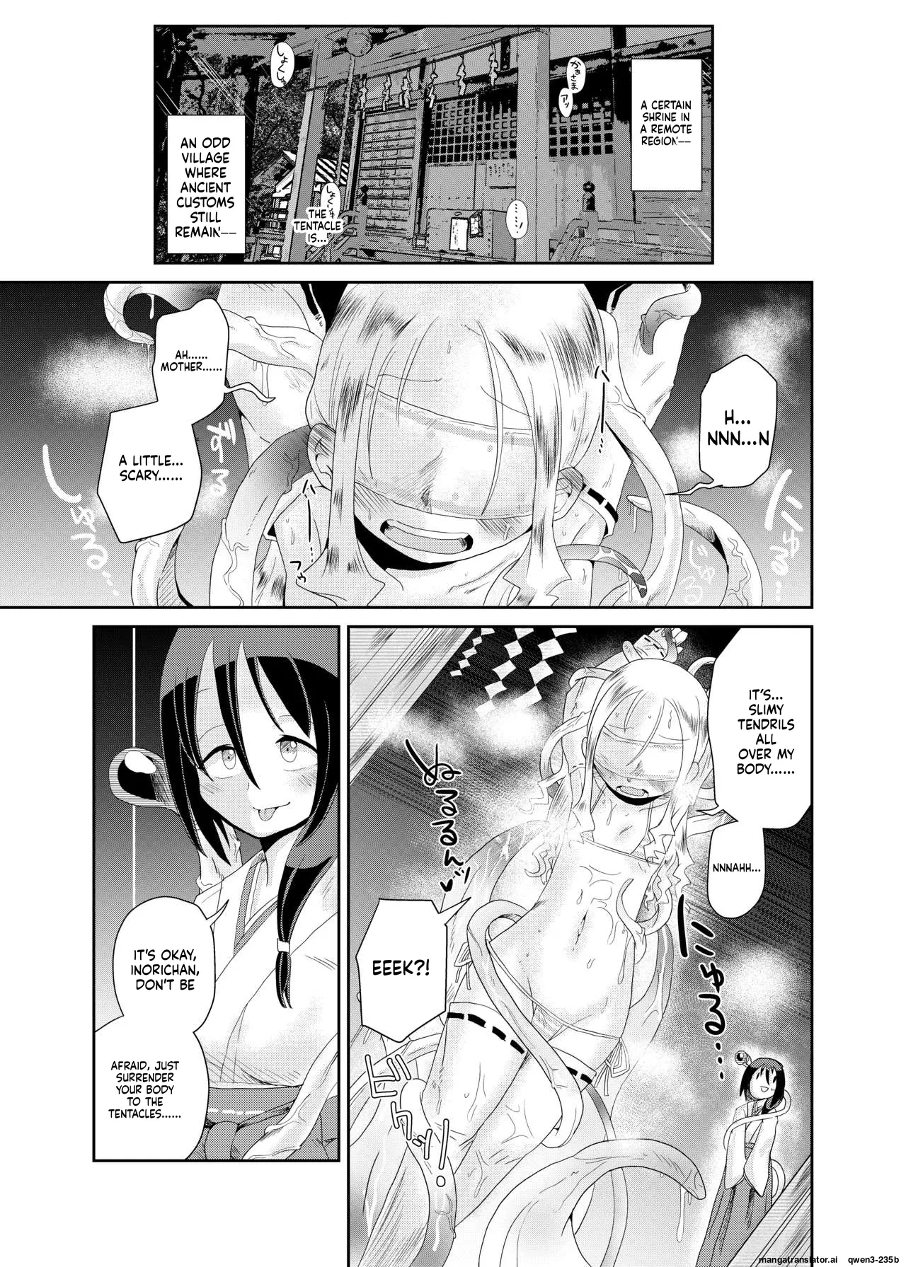 Shokushu No Koibito, Inori To Ai. | Tentacle Lover, Inori and Ai. - صفحة 3