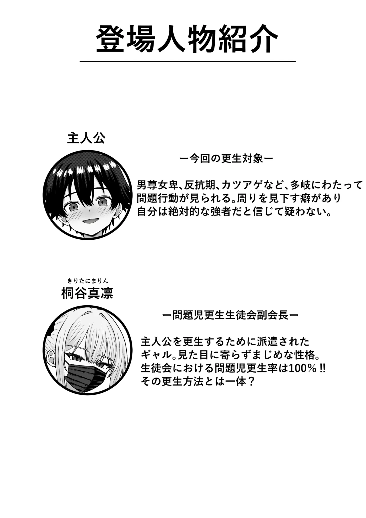 Mondaiji Kousei Seitokai -Renzoku Sakusei ni yoru Jinkaku Kyousei no Kiroku- - Page 3