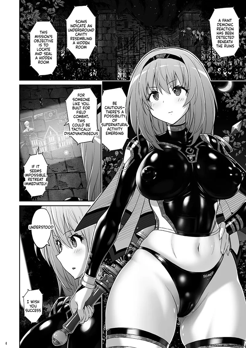 Mahou Shoujo Sylvaner Youma Yashiki no Shokushu - Página 3