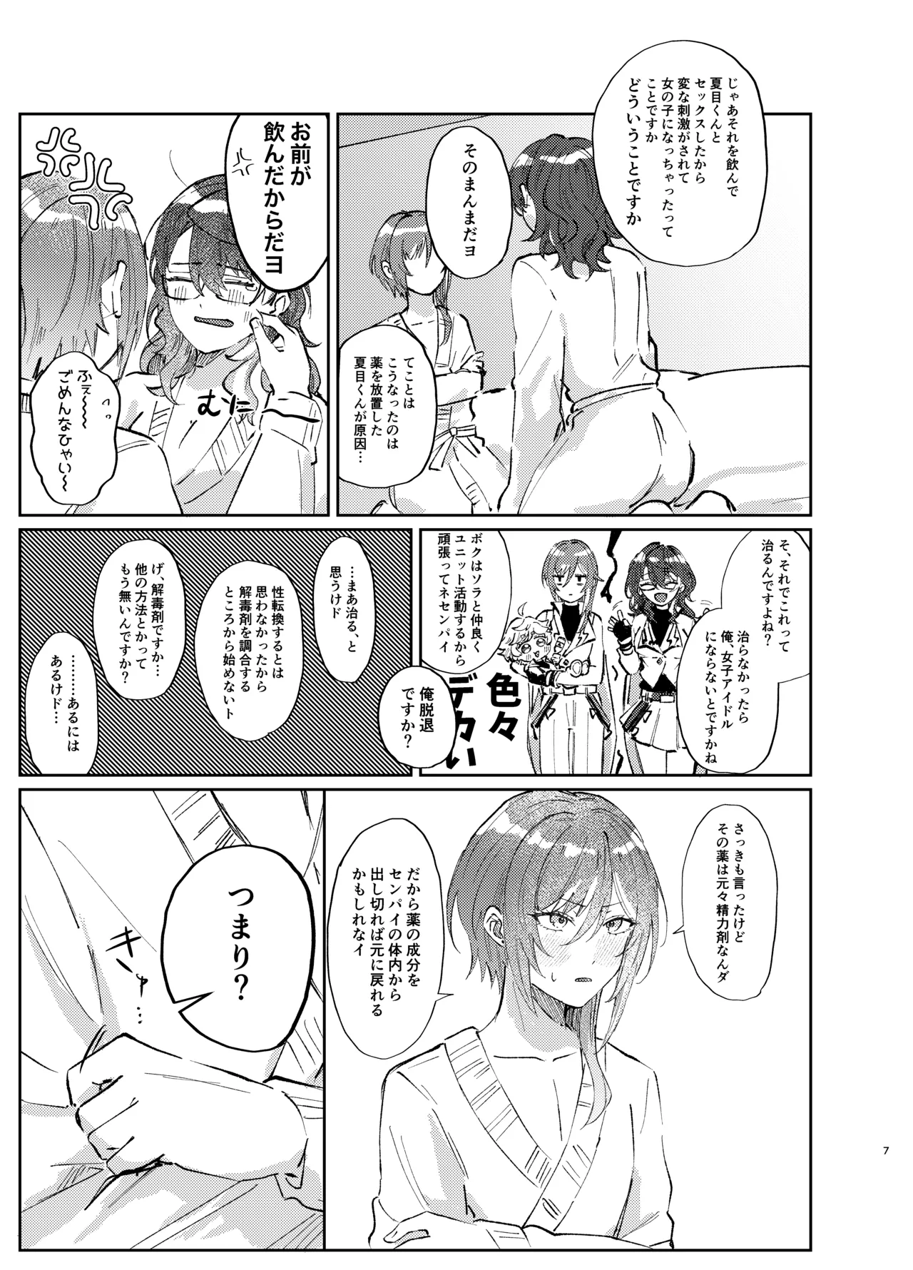 Kenmei: Boku no Nii-san ga Nyotaika Shiteita Ken ni Tsuite - Strona 6