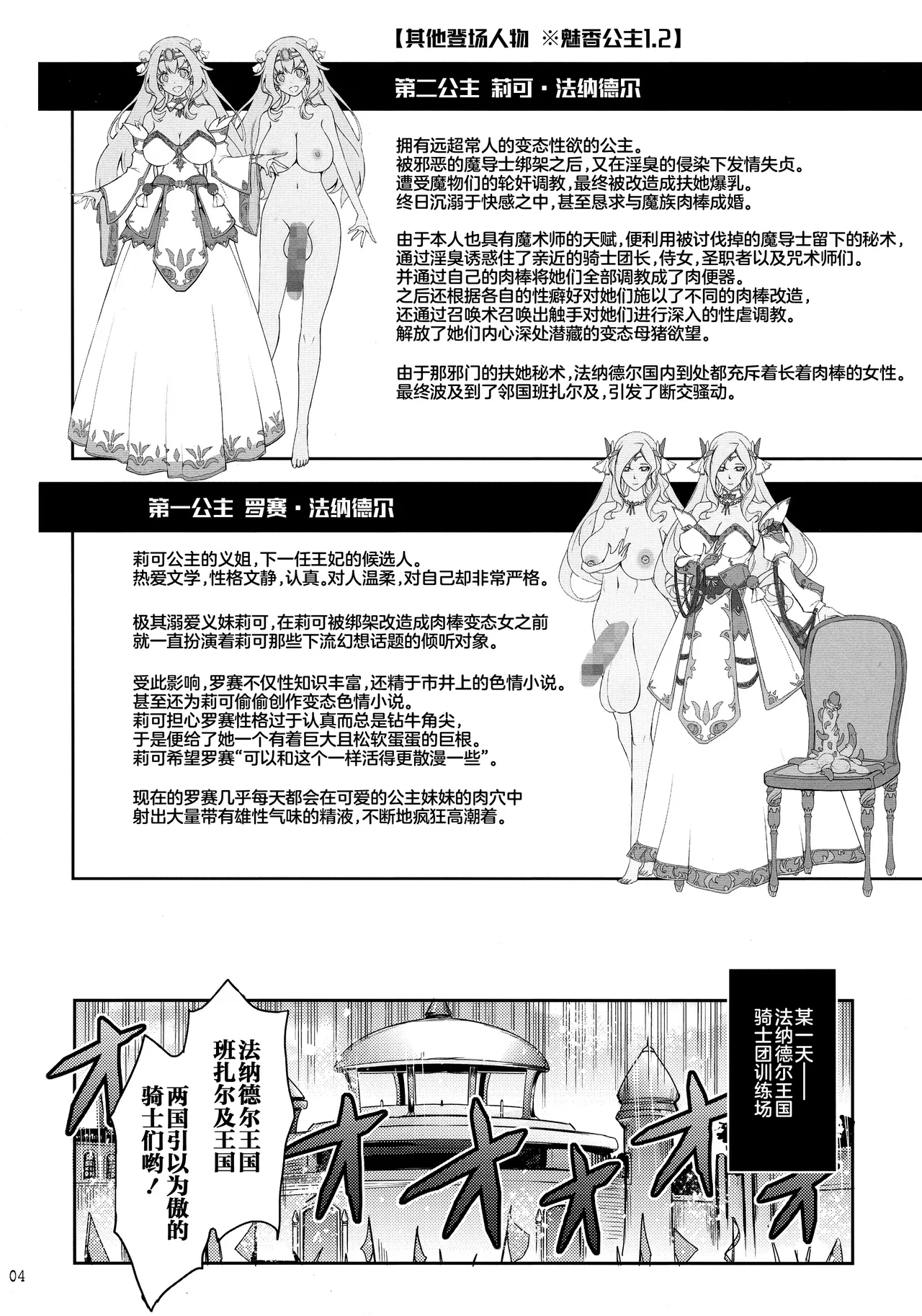 Bikou Oujo 3 Inshuu Amayakashi Choukyou Kishidan - Page 4