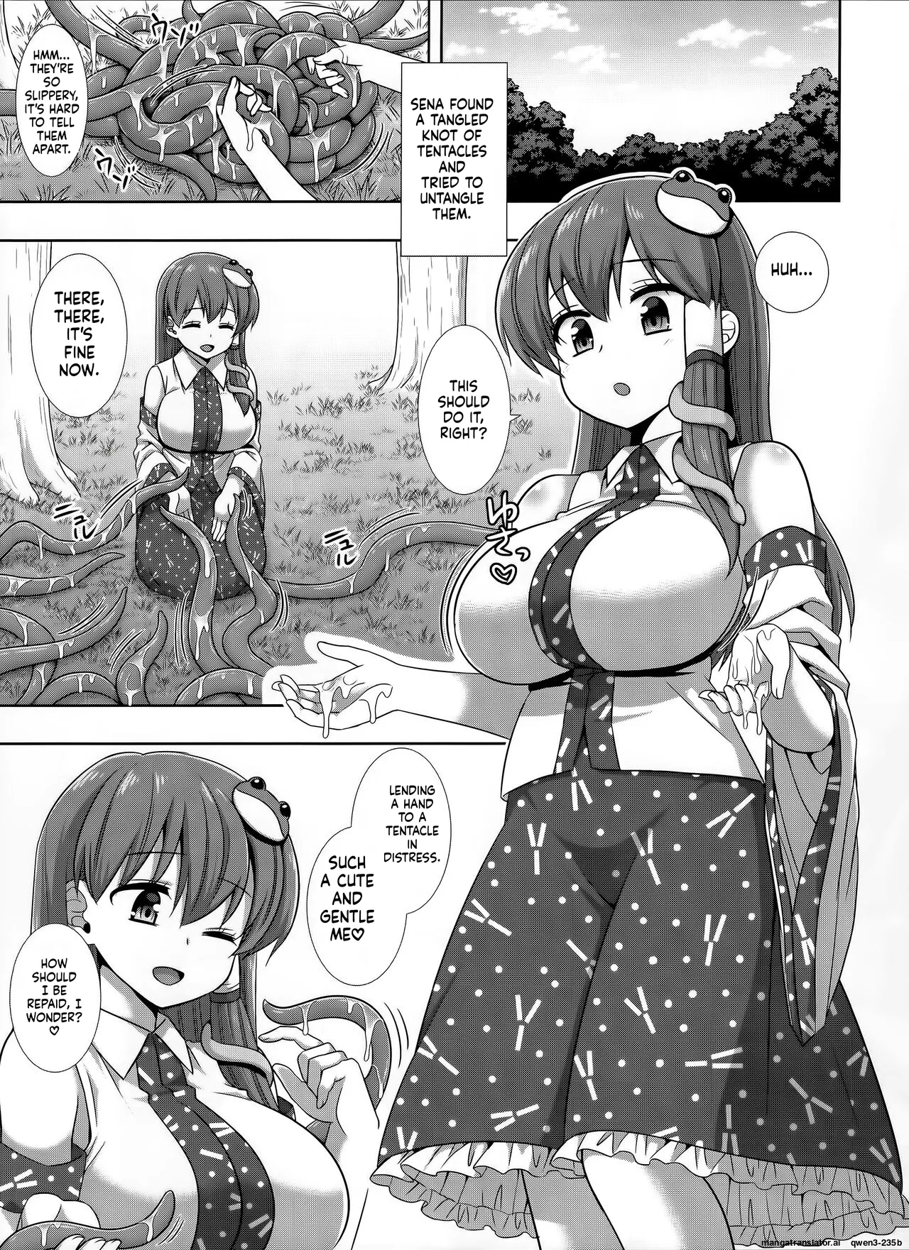 Touhou Ryoujoku 51 Shokushu Sanae - Página 3