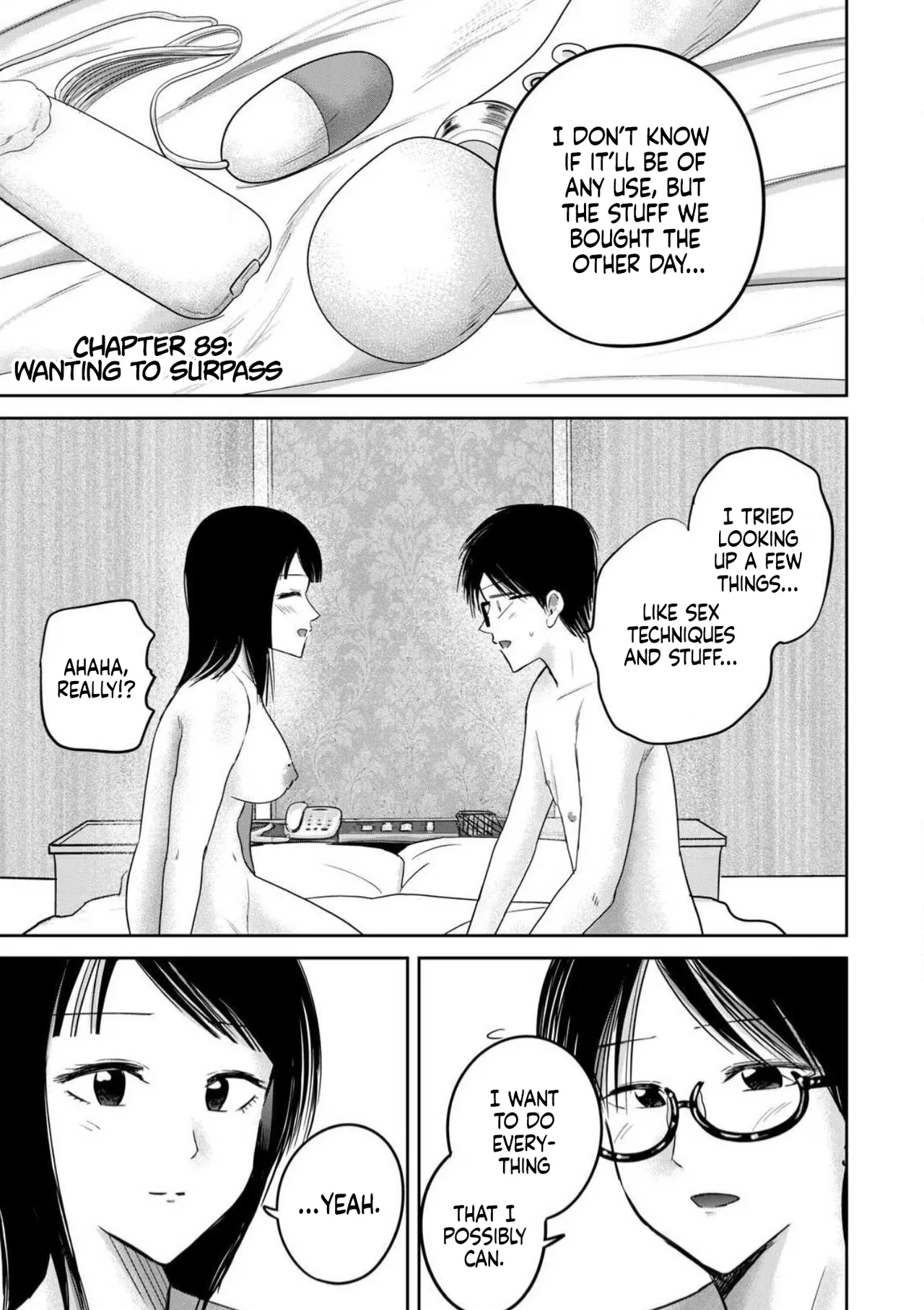 Ueno-kun wa Kaihatsu-zumi Dai 89 wa | Ueno-kun Has Been Developed Chapter 89 - صفحة 1